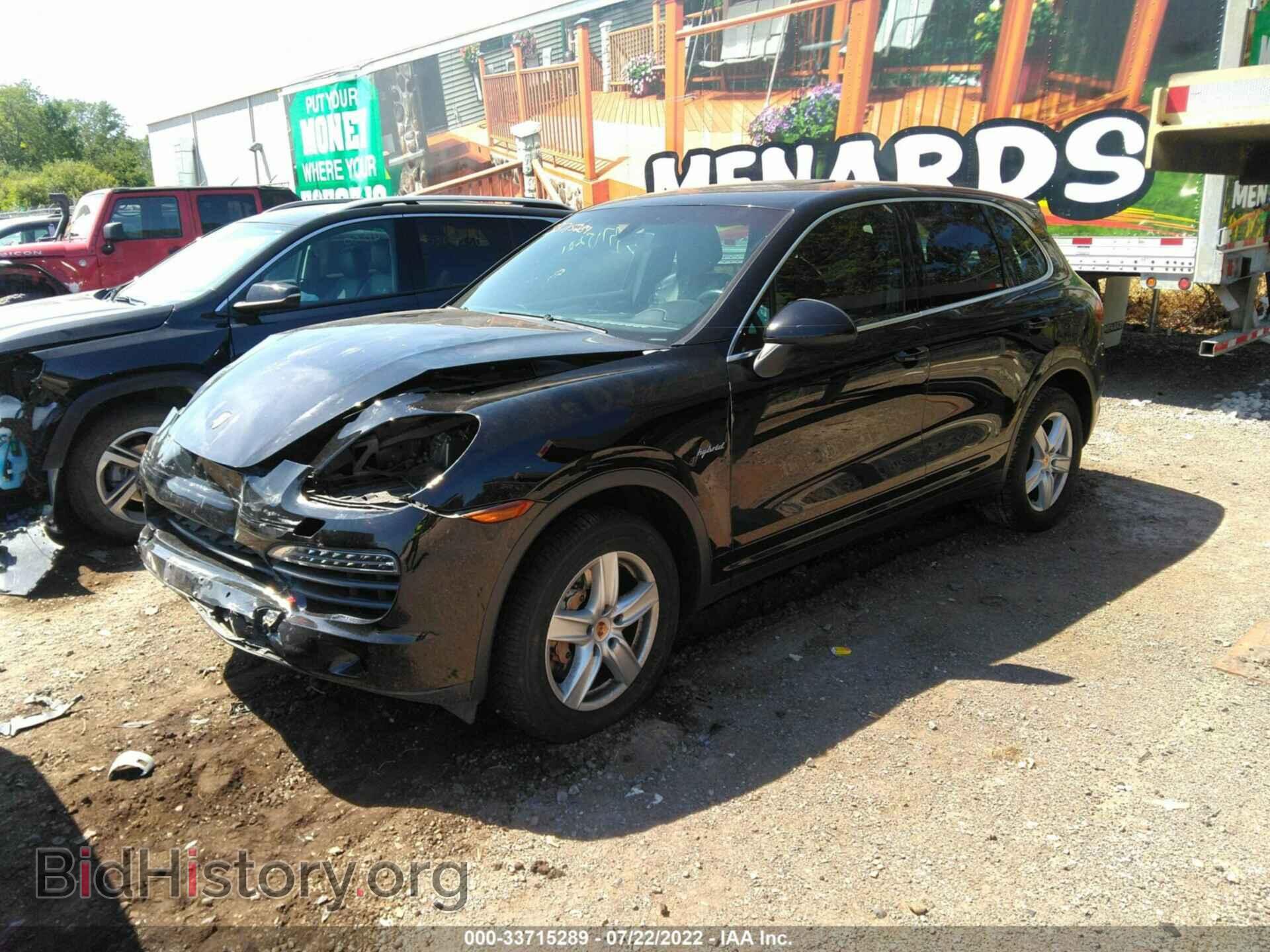 2014 PORSCHE CAYENNE - VIN: WP1AE2A21ELA51254 - Фото 2