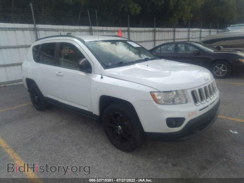 2011 Jeep COMPASS Latitude (VIN 1J4NF1FBXBD215300) — photo 1 of 11, IAAI, damage: front end
