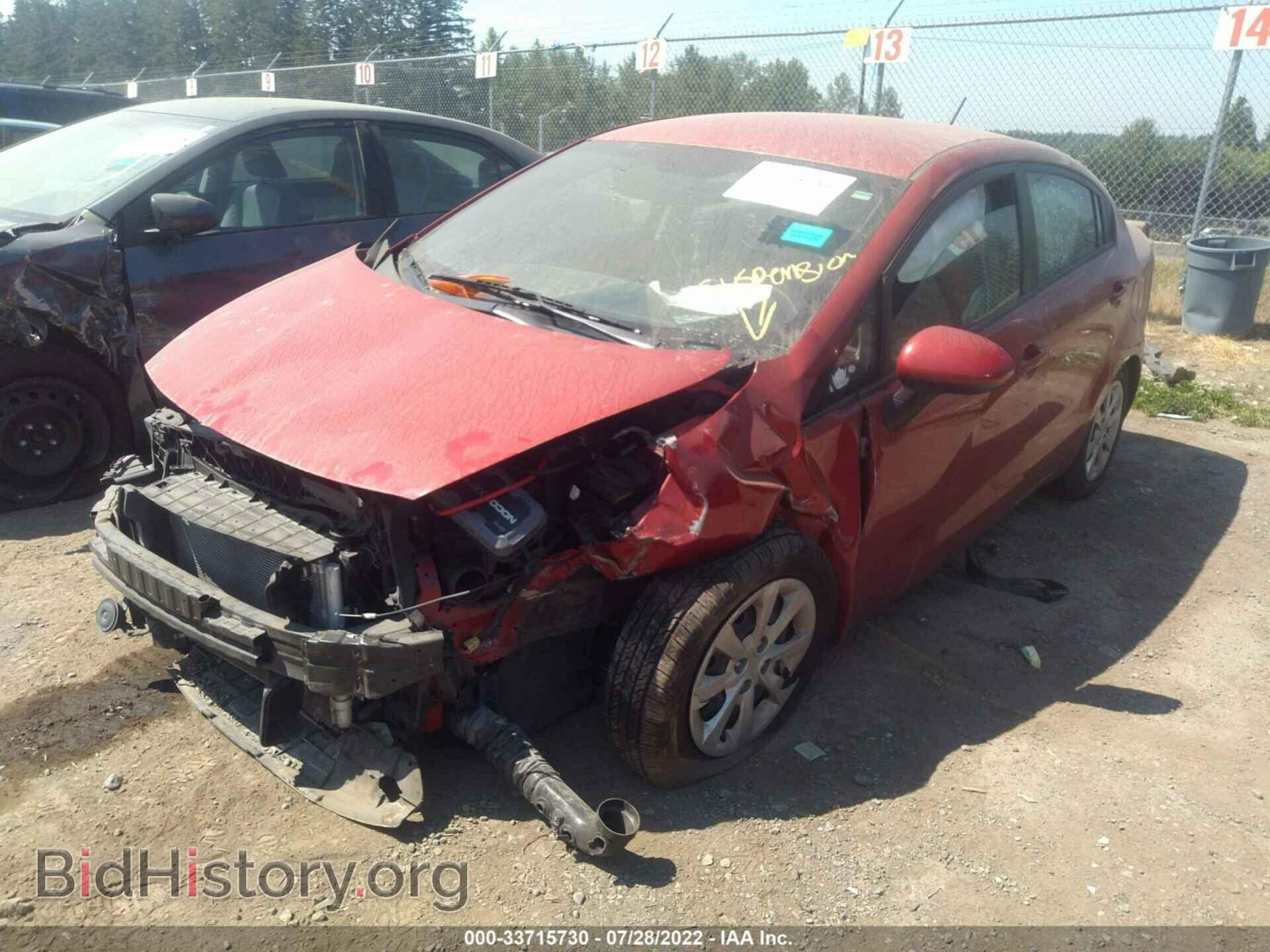 2017 KIA RIO - VIN: KNADM4A39H6109570 - Фото 2