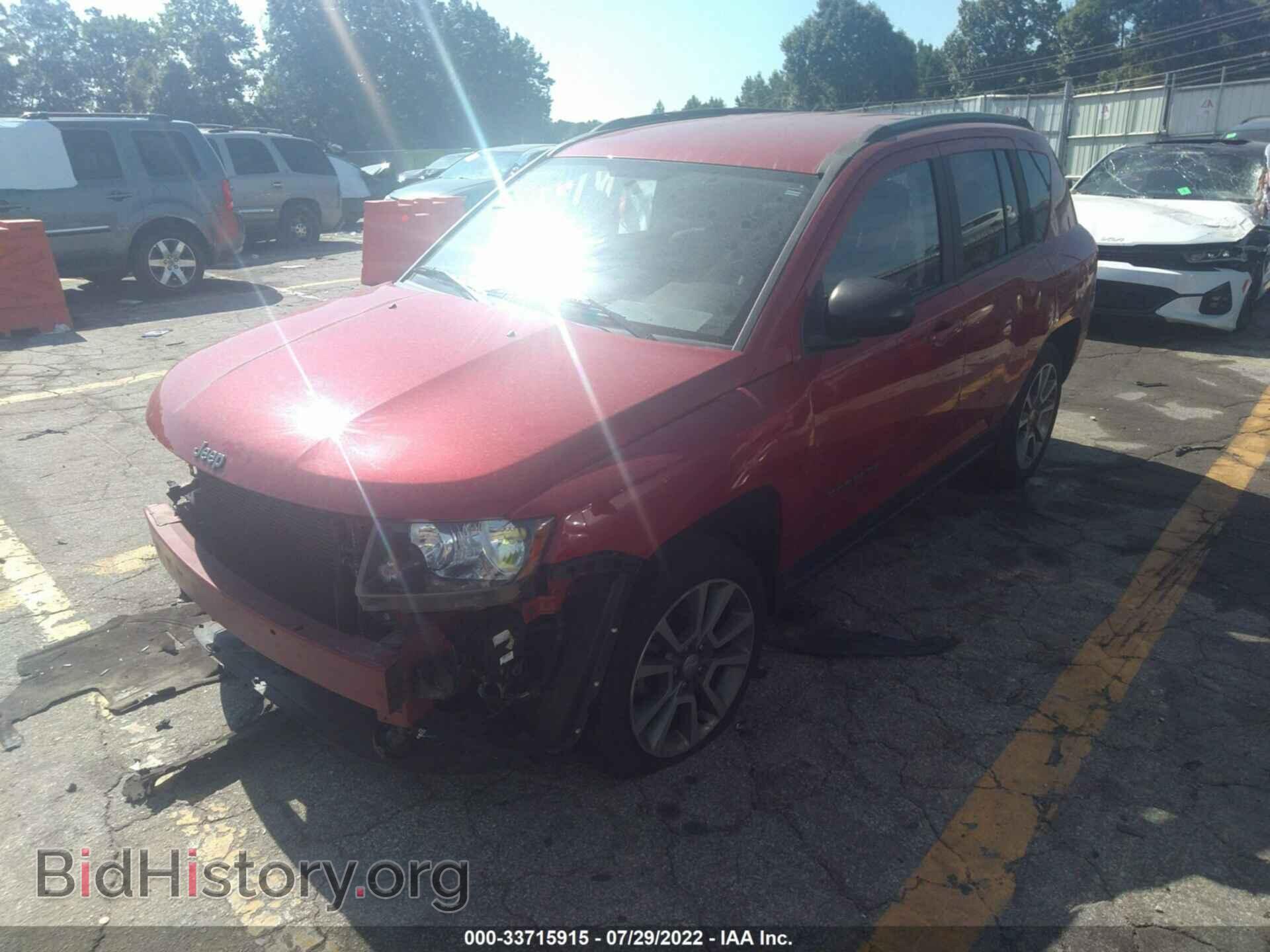 2017 JEEP COMPASS - VIN: 1C4NJCBA3HD186776 - Фото 2