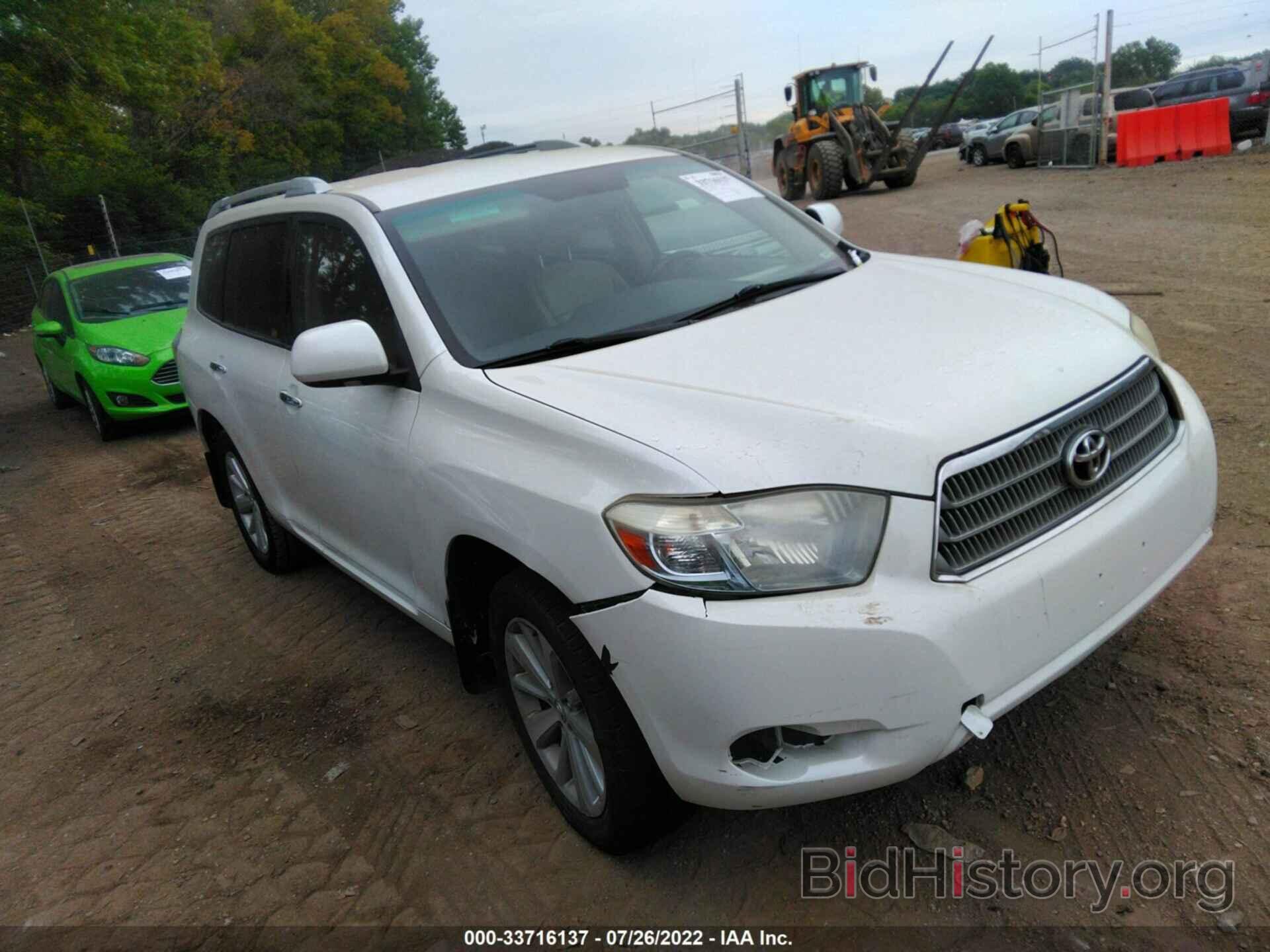 Photo JTEEW41A382011296 - TOYOTA HIGHLANDER HYBRID 2008