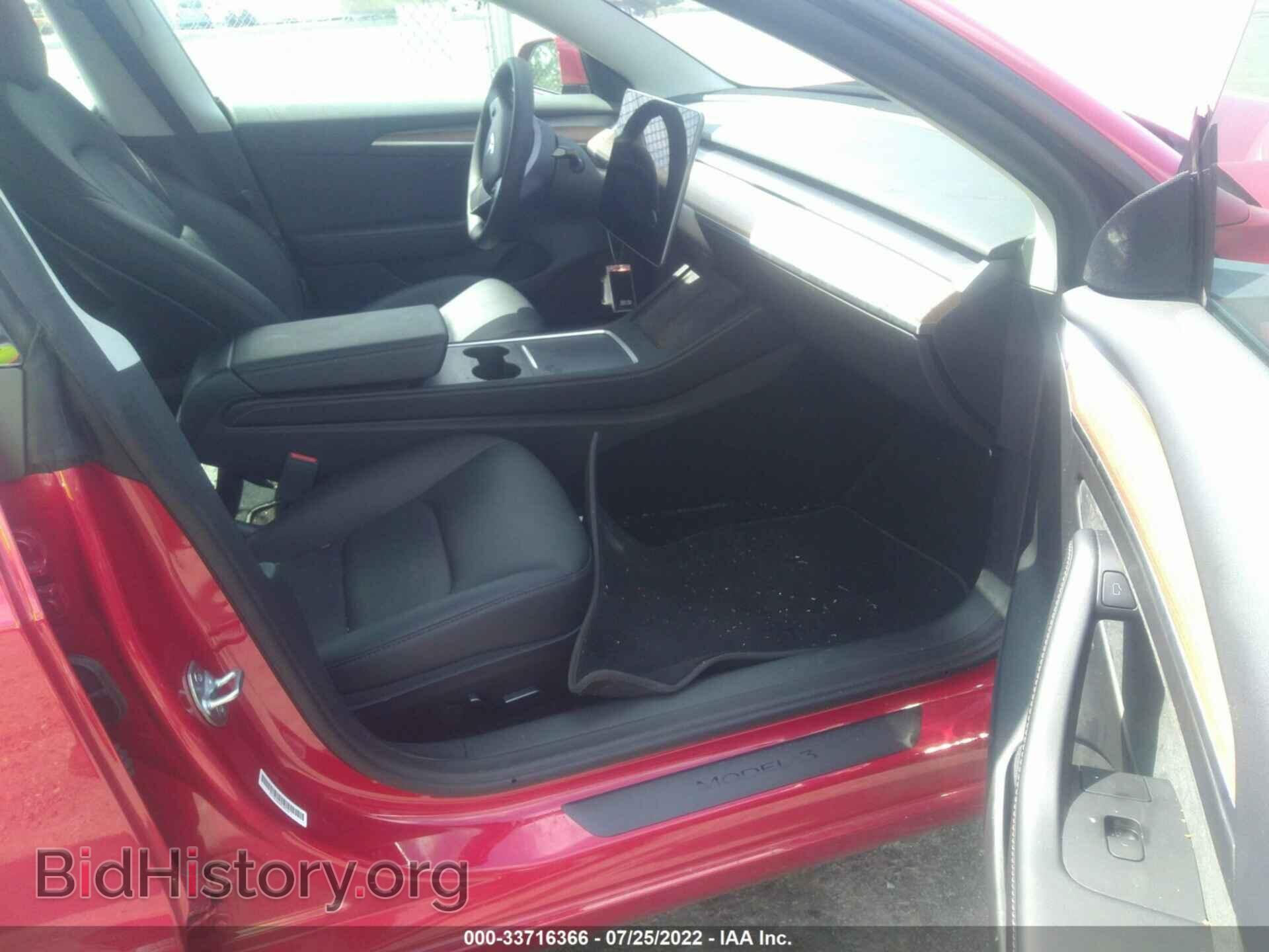 2022 TESLA MODEL 3 - VIN: 5YJ3E1EB5NF185105 - Photo 5