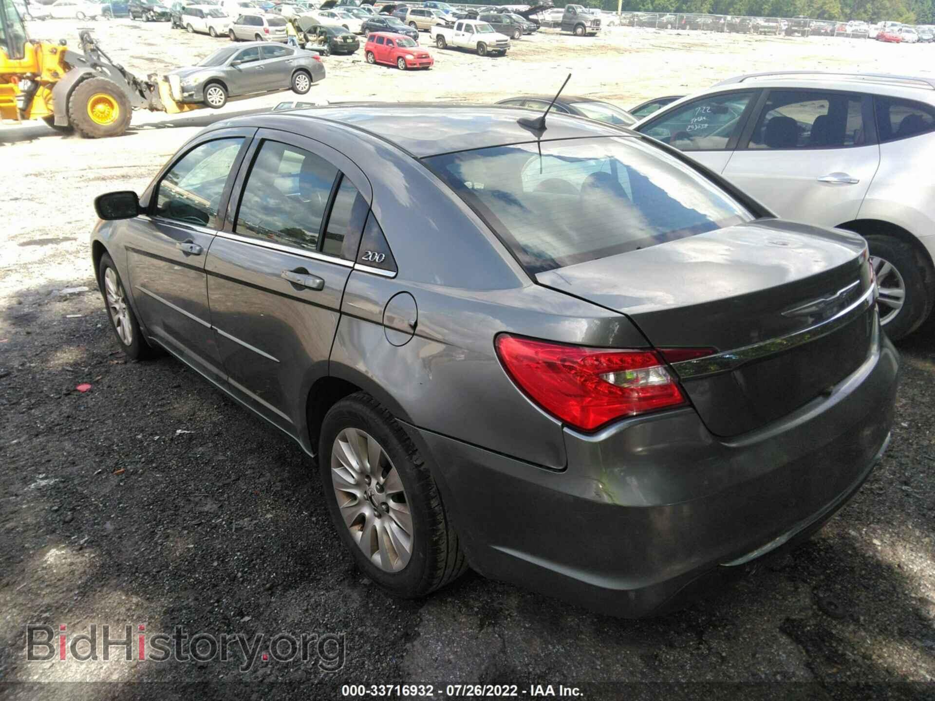 2012 CHRYSLER 200 - VIN: 1C3CCBABXCN248557 - Фото 3