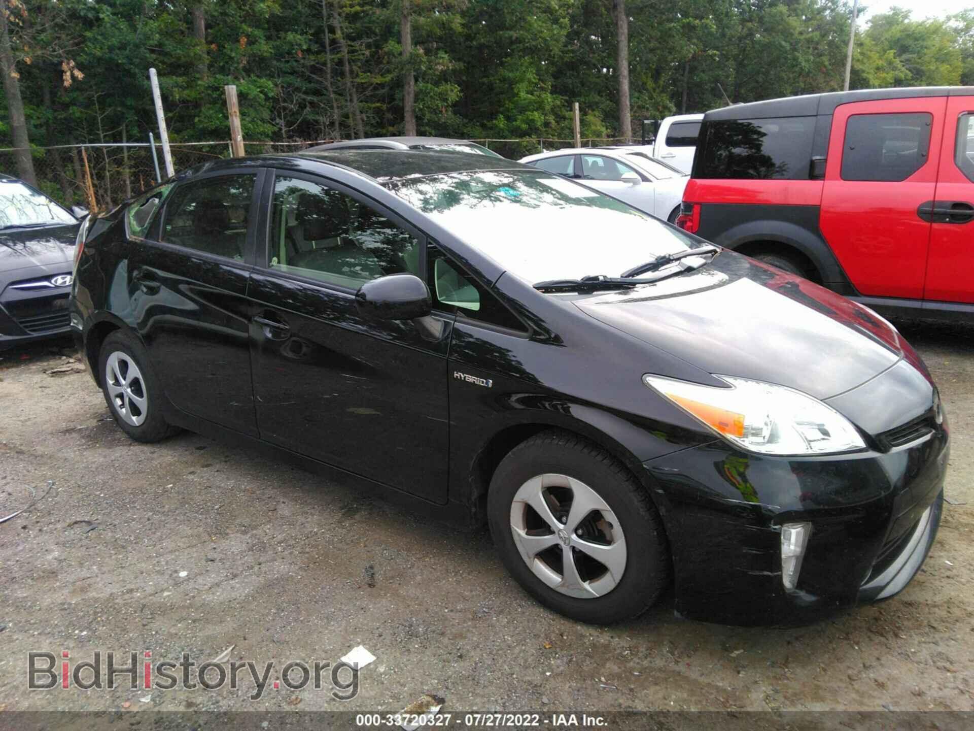 Photo JTDKN3DU2E0361987 - TOYOTA PRIUS 2014