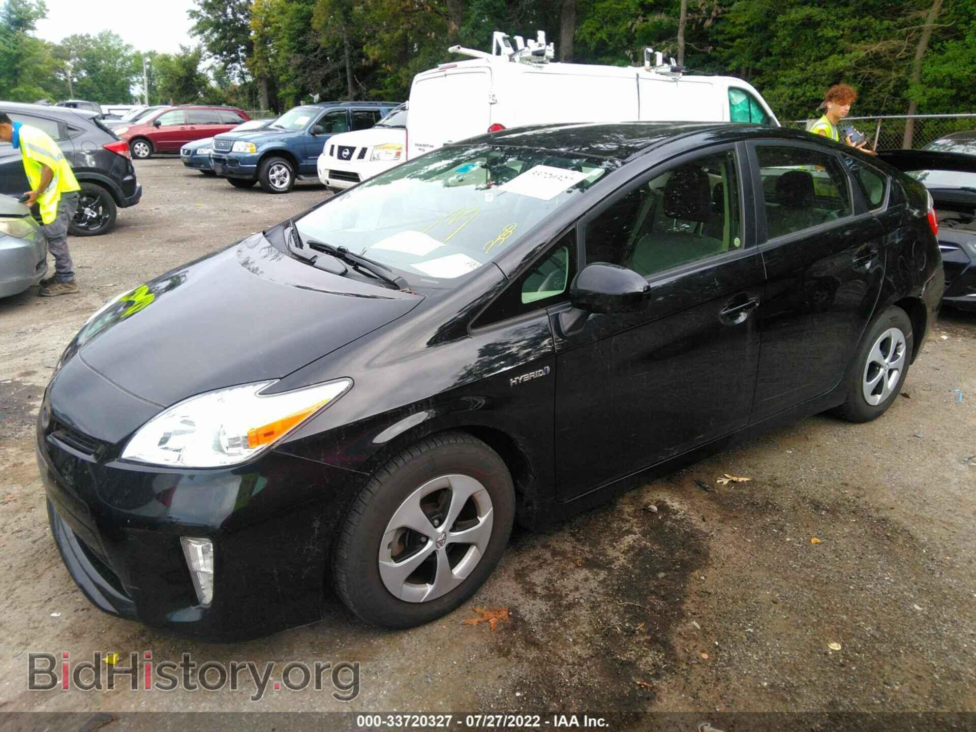 2014 TOYOTA PRIUS - VIN: JTDKN3DU2E0361987 - Фото 2