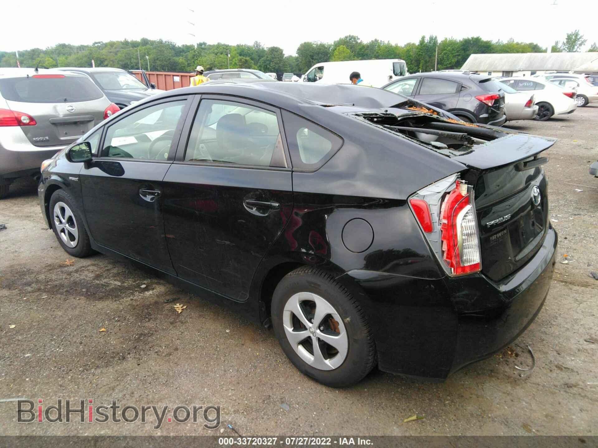 2014 TOYOTA PRIUS - VIN: JTDKN3DU2E0361987 - Фото 3
