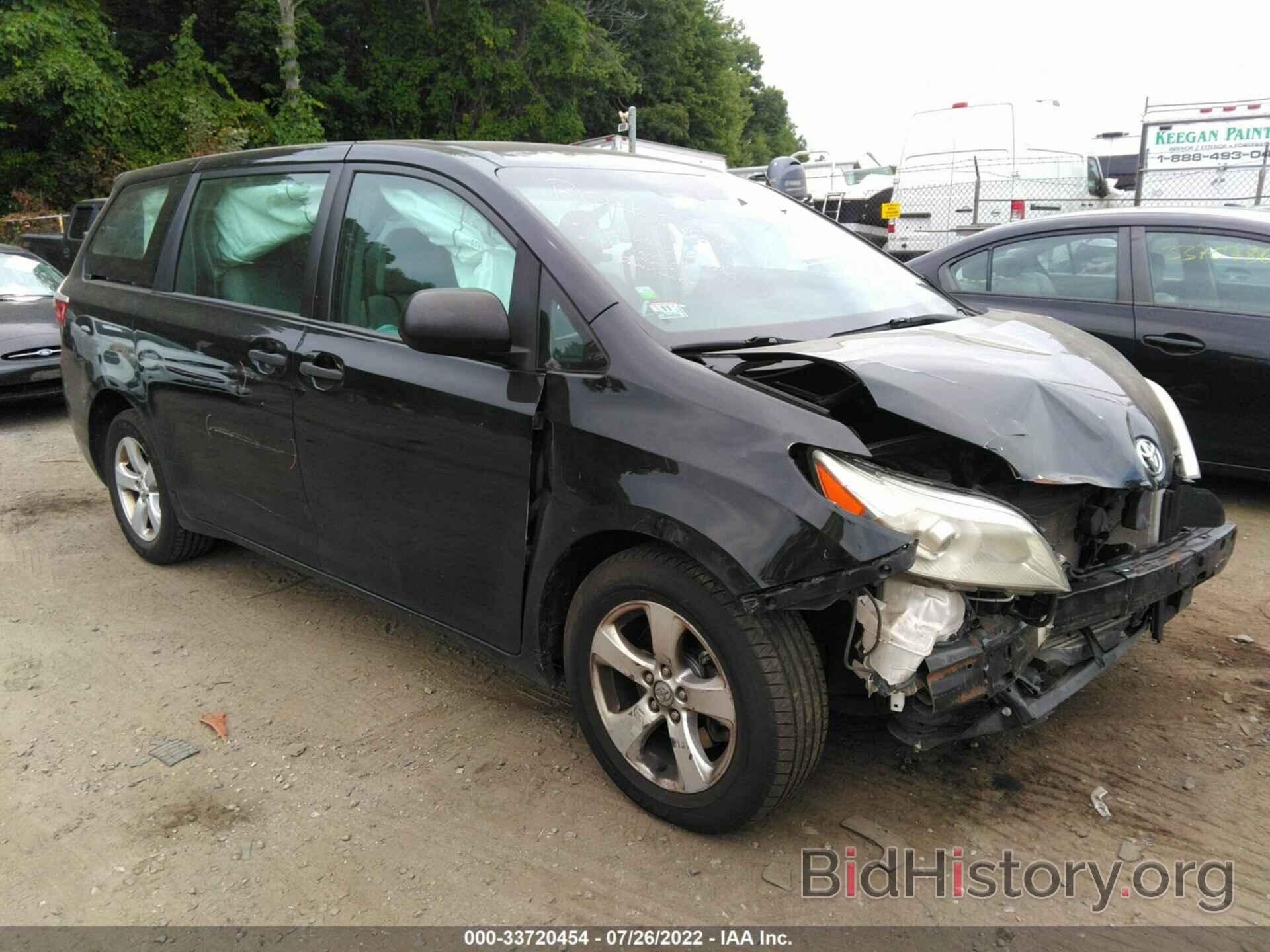 Photo 5TDZZ3DC3HS807317 - TOYOTA SIENNA 2017