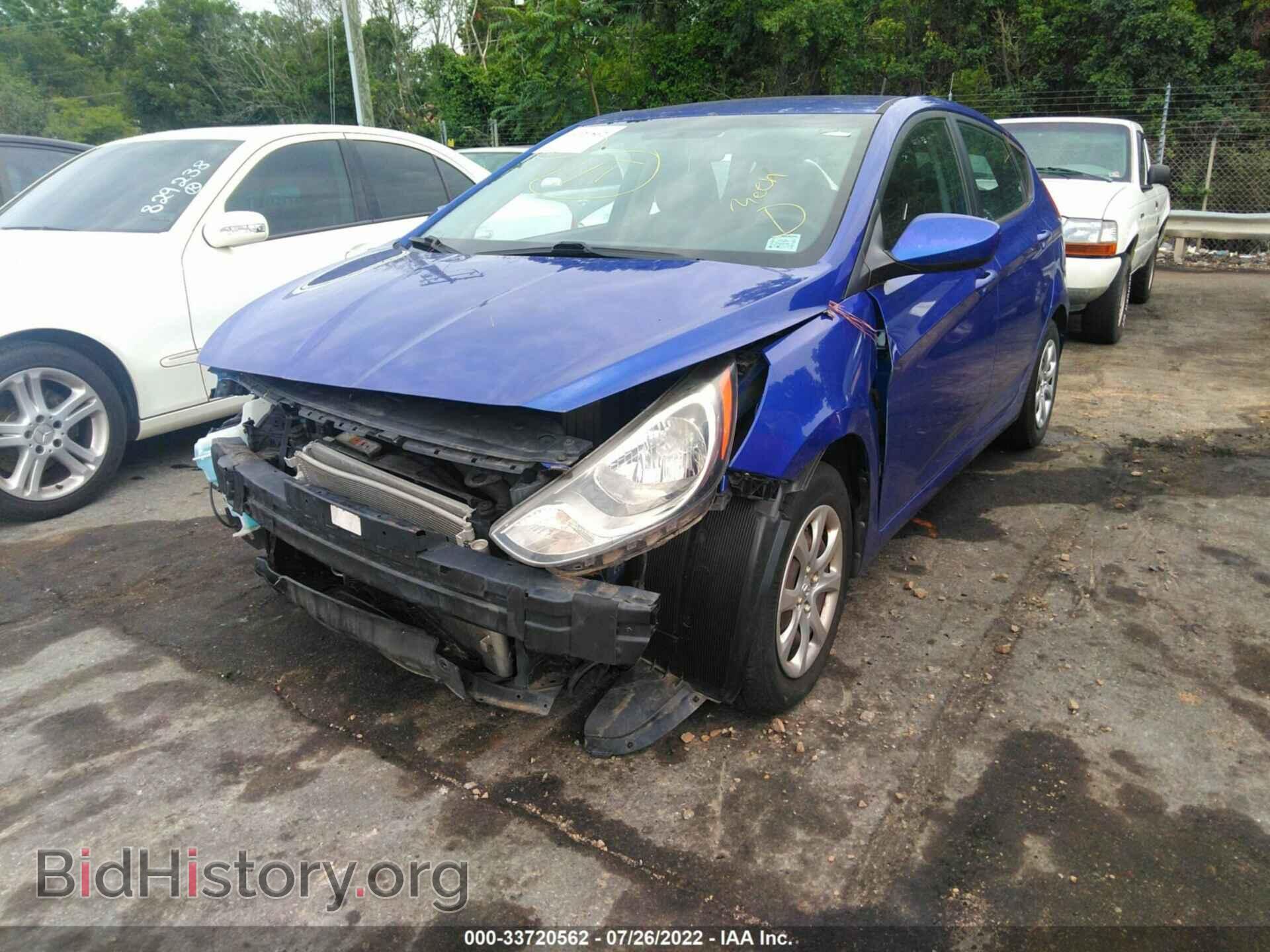 2013 HYUNDAI ACCENT - VIN: KMHCT5AE3DU060327 - Фото 2