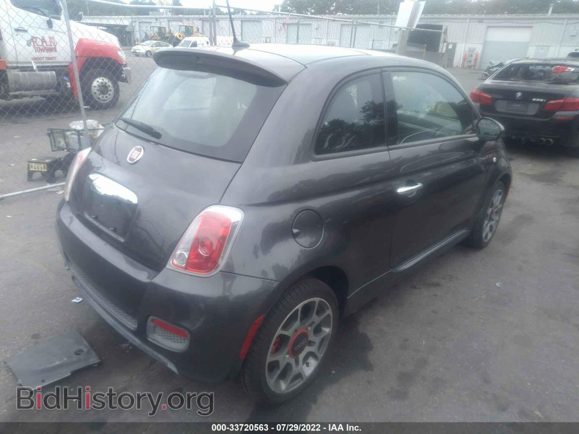 2015 FIAT 500 - VIN: 3C3CFFBR4FT534662 - Фото 4