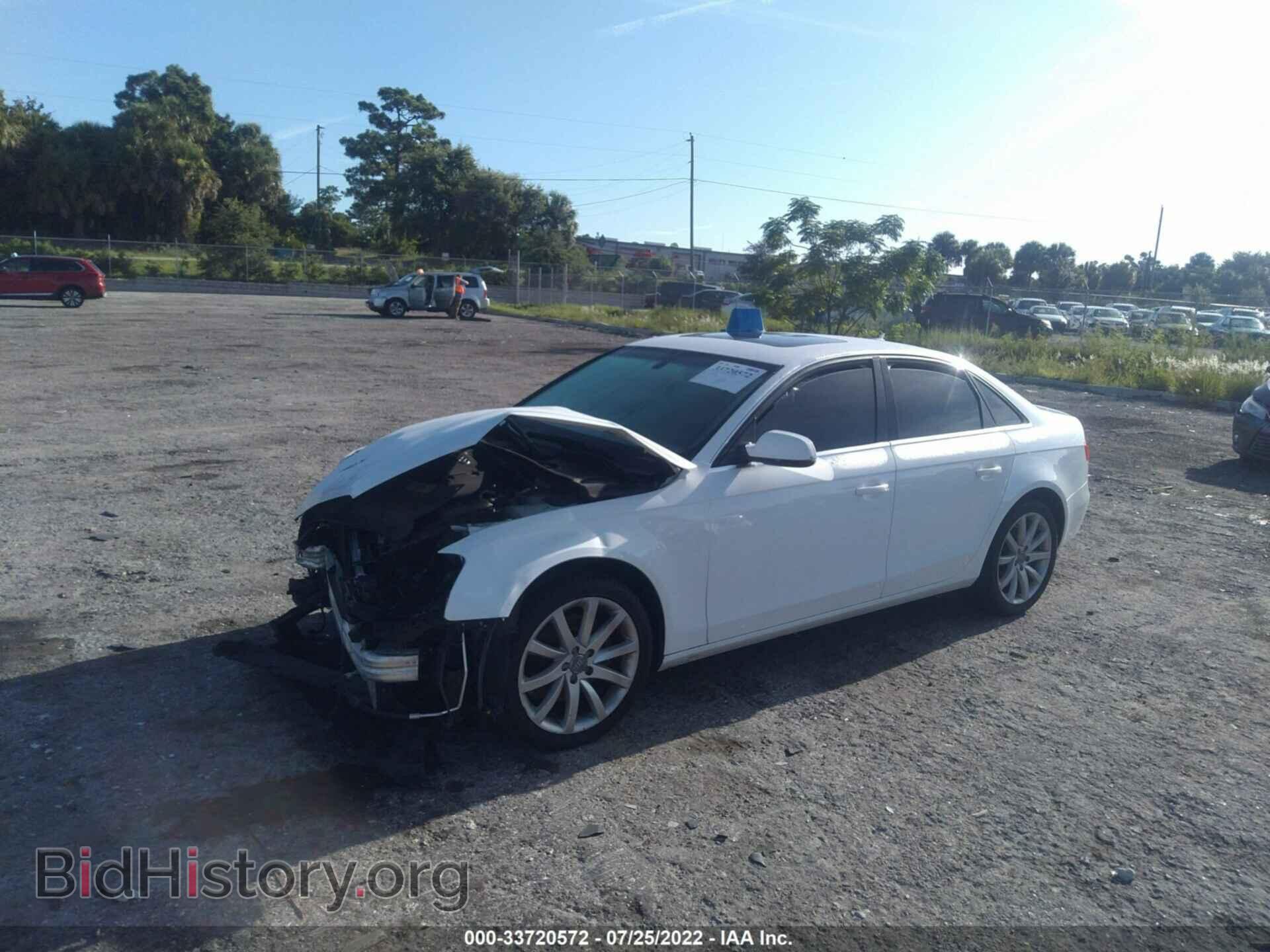 2013 AUDI A4 - VIN: WAUFFAFL2DN018165 - Фото 2