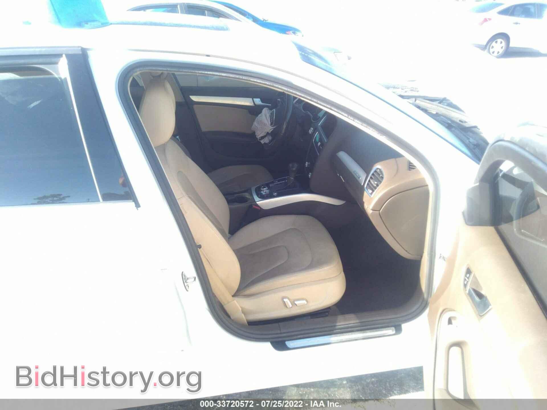 2013 AUDI A4 - VIN: WAUFFAFL2DN018165 - Фото 5
