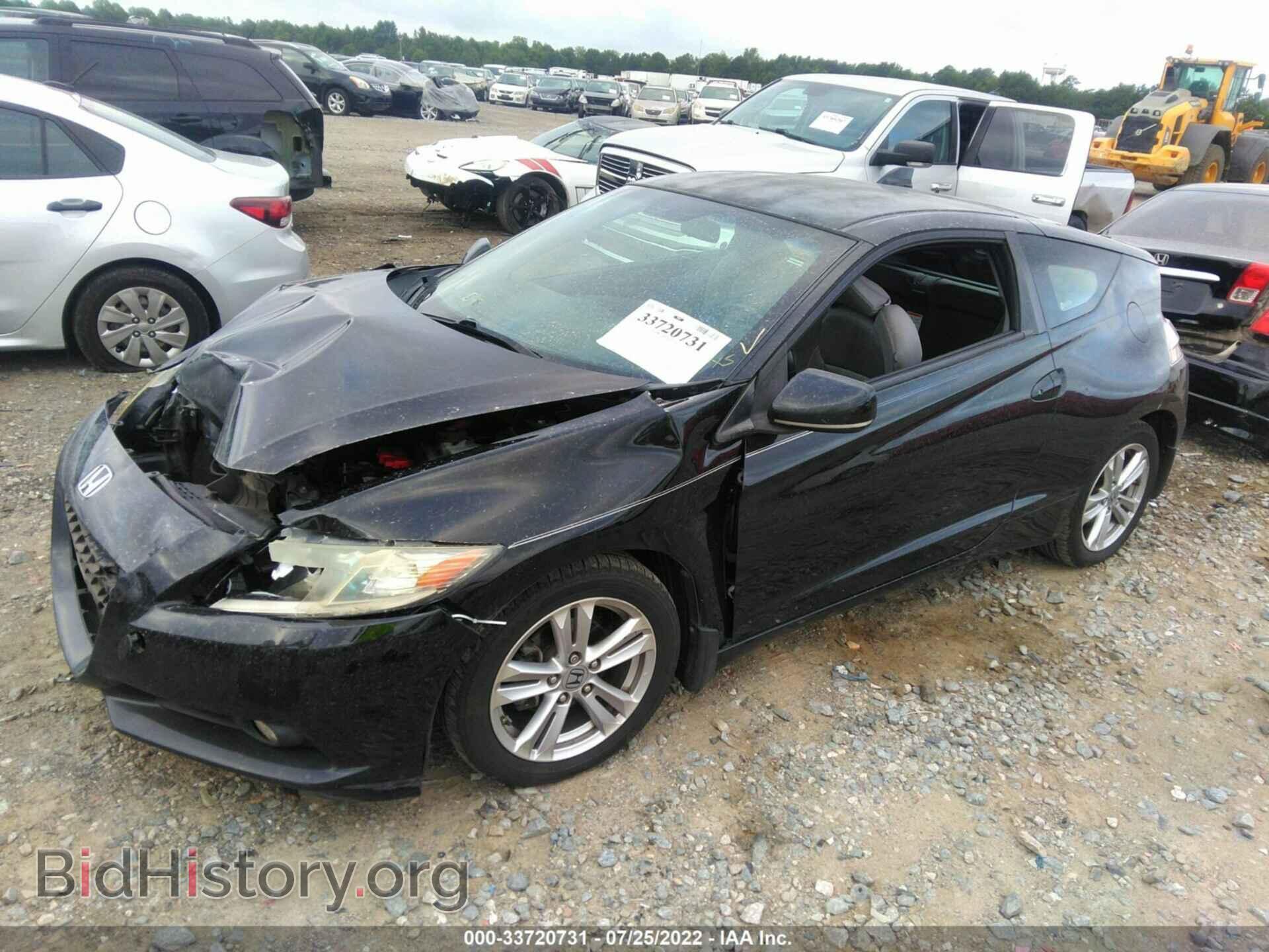 2012 HONDA CR-Z - VIN: JHMZF1D65CS003137 - Фото 2
