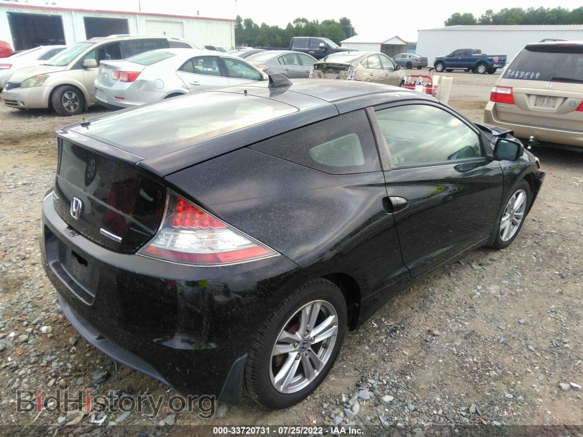 2012 HONDA CR-Z - VIN: JHMZF1D65CS003137 - Фото 4