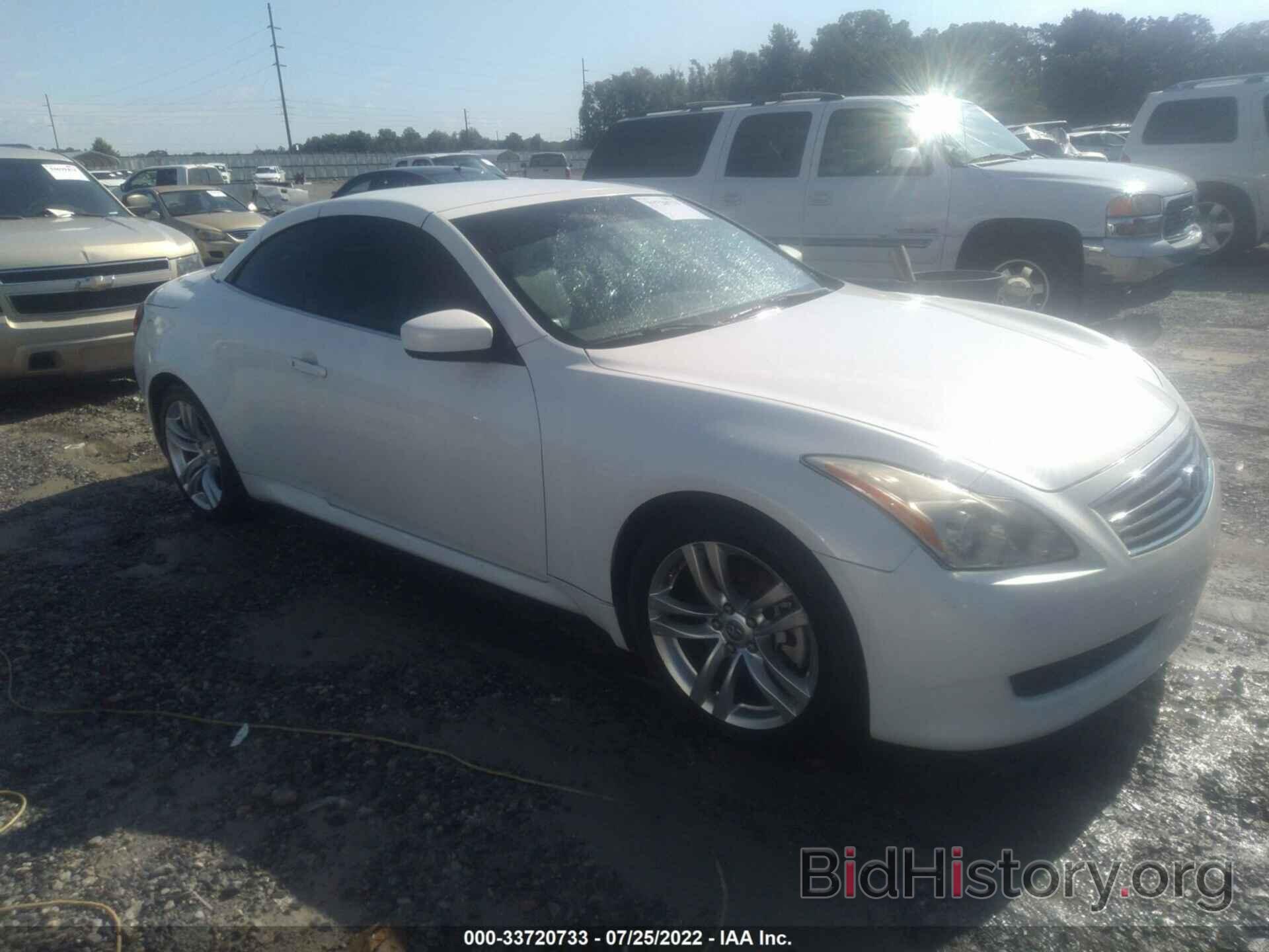 Photo JNKCV66E89M724026 - INFINITI G37 CONVERTIBLE 2009