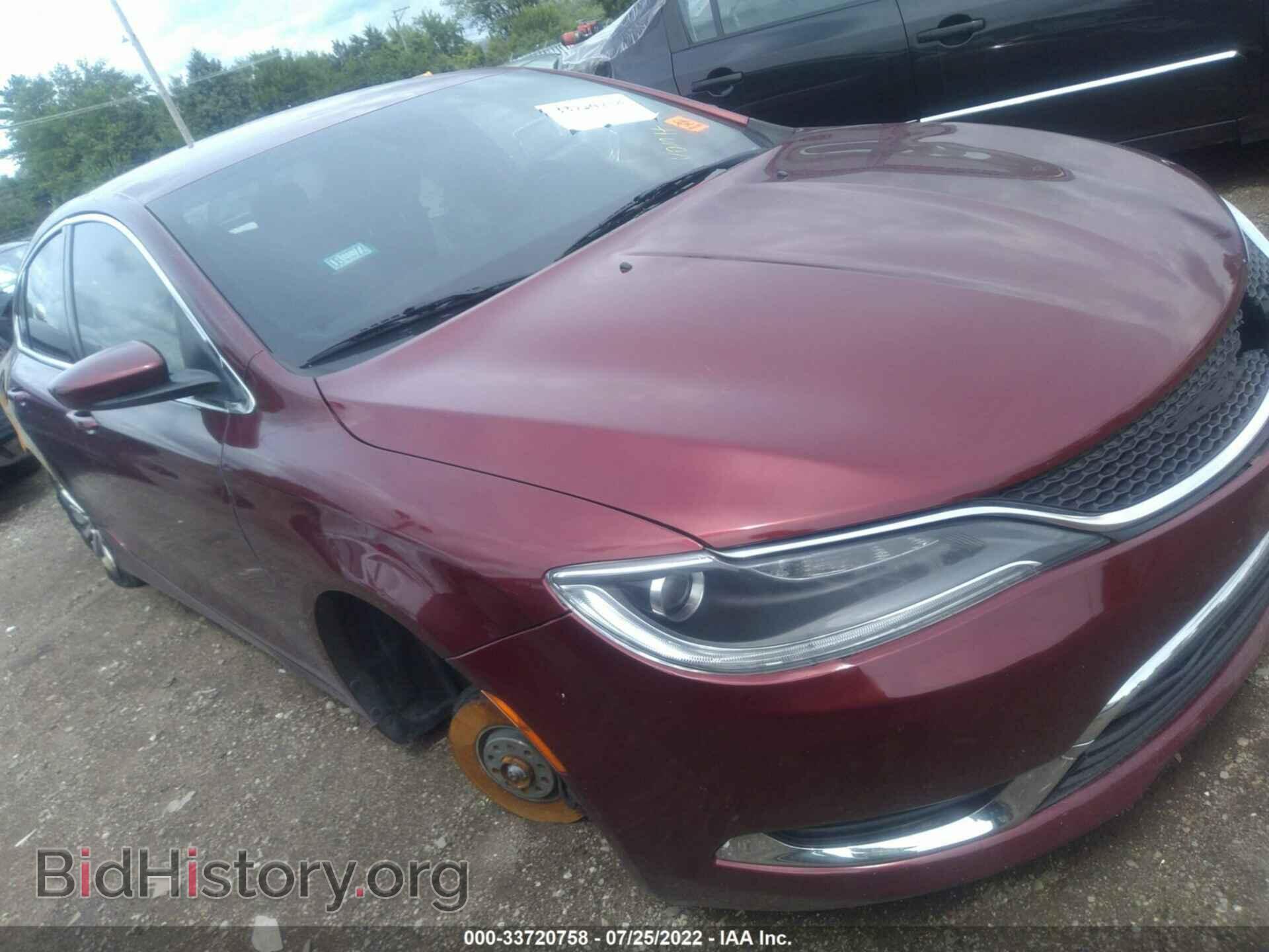 Фотография 1C3CCCAB6GN116388 - CHRYSLER 200 2016