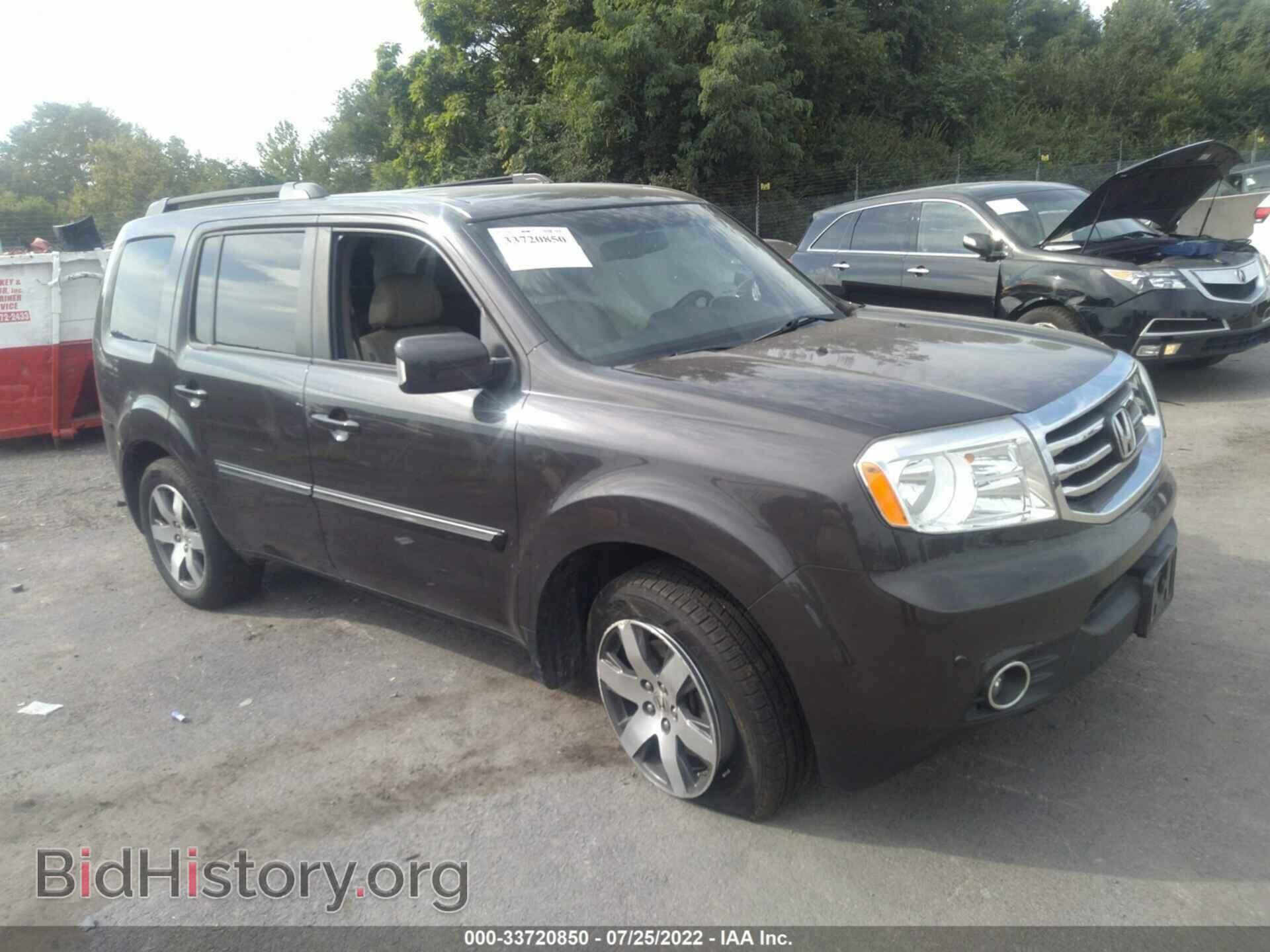 Фотография 5FNYF4H91CB050293 - HONDA PILOT 2012