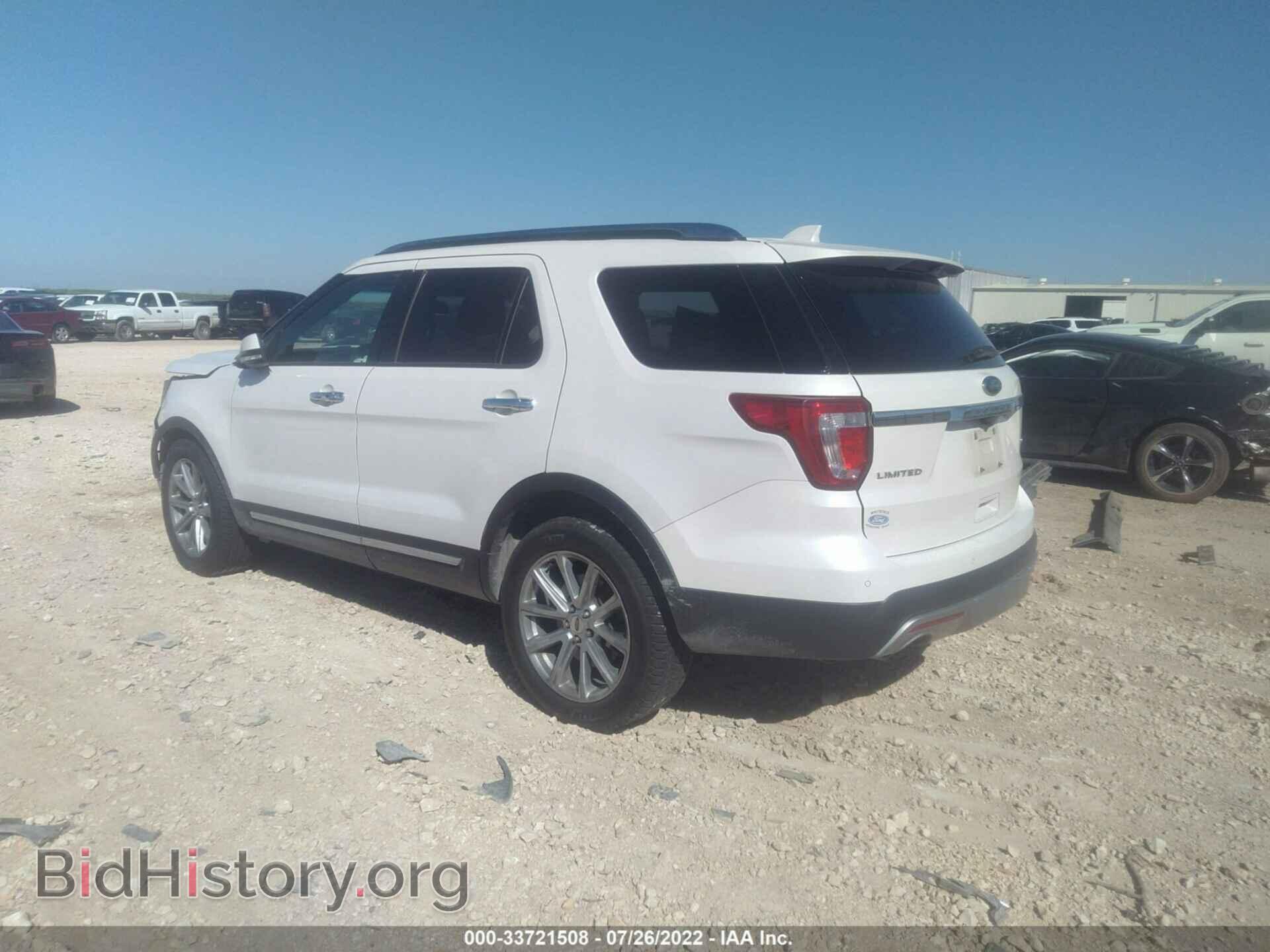 2016 FORD EXPLORER - VIN: 1FM5K8F82GGA01269 - Фото 3