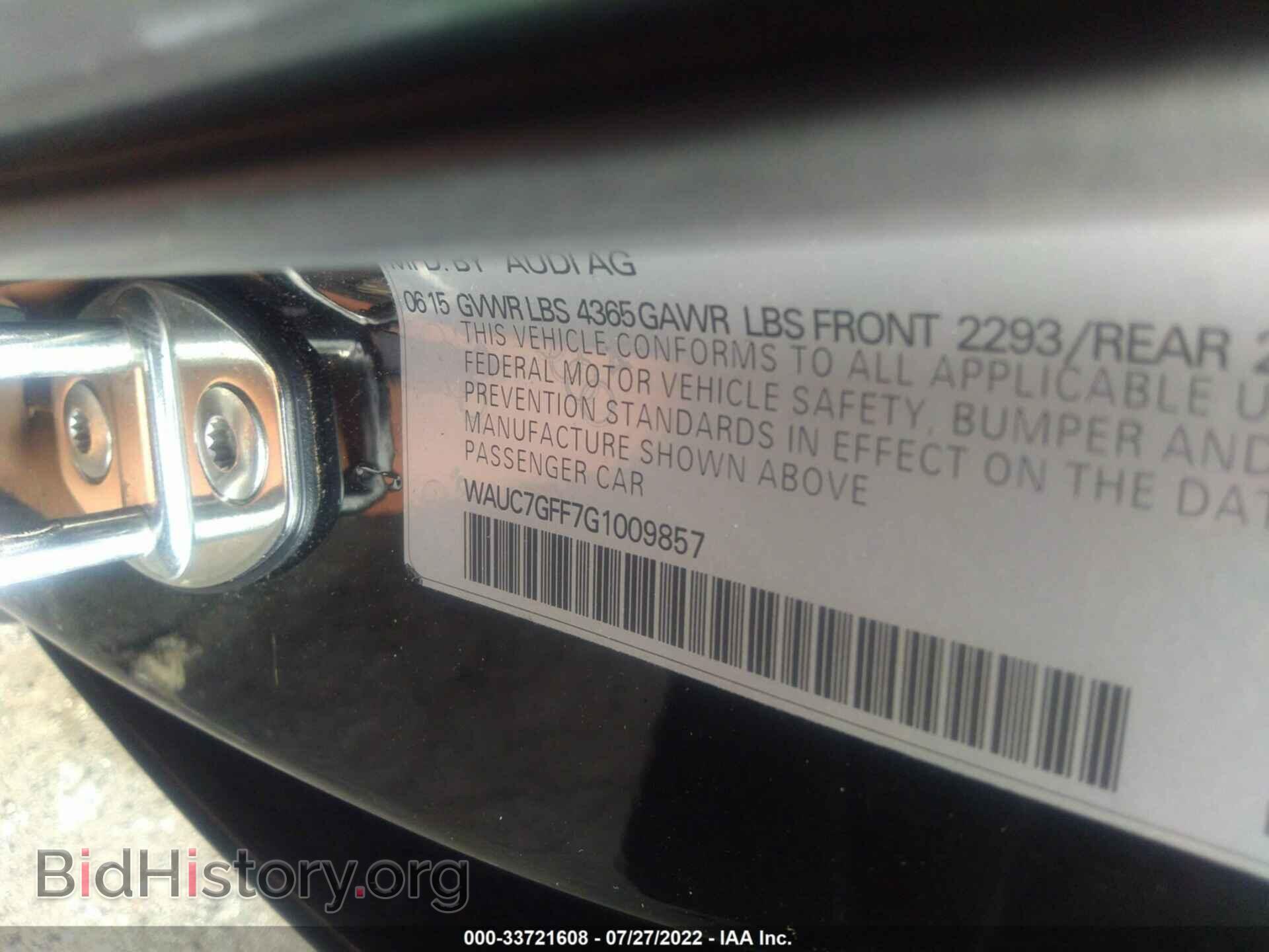2016 AUDI A3 - VIN: WAUC7GFF7G1009857 - Photo 9