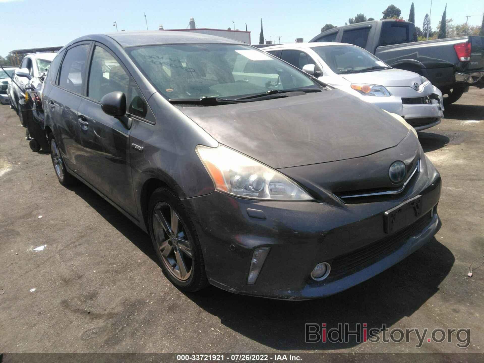 Photo JTDZN3EUXC3040384 - TOYOTA PRIUS V 2012