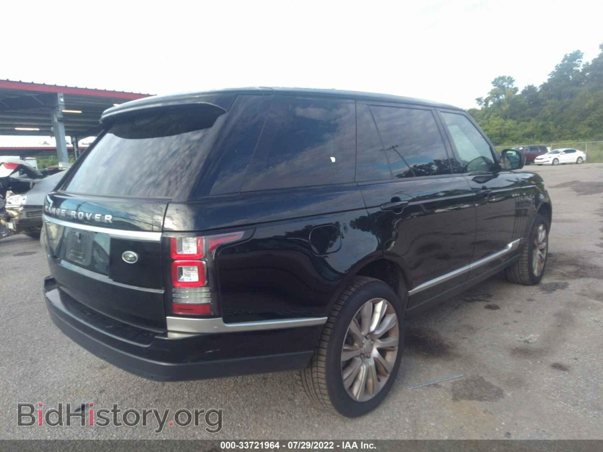 2015 LAND ROVER RANGE ROVER - VIN: SALGS3TF2FA217460 - Фото 4