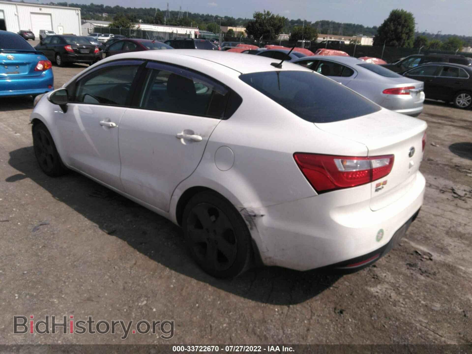 2013 KIA RIO - VIN: KNADN4A36D6172603 - Фото 3