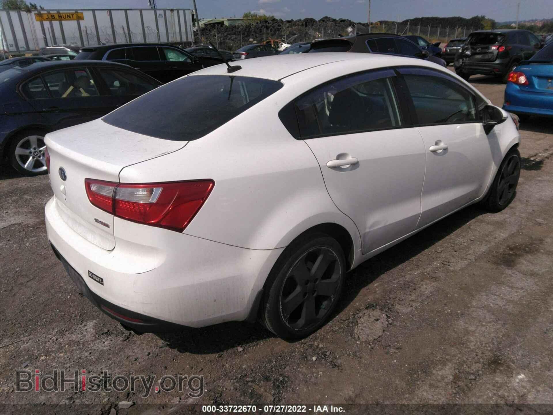 2013 KIA RIO - VIN: KNADN4A36D6172603 - Фото 4