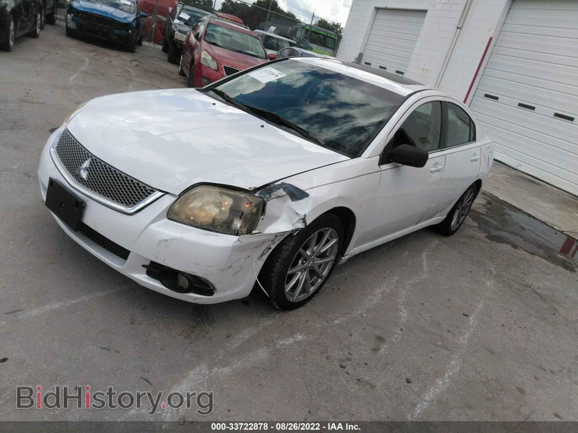 2012 MITSUBISHI GALANT - VIN: 4A32B3FF5CE016098 - Фото 2