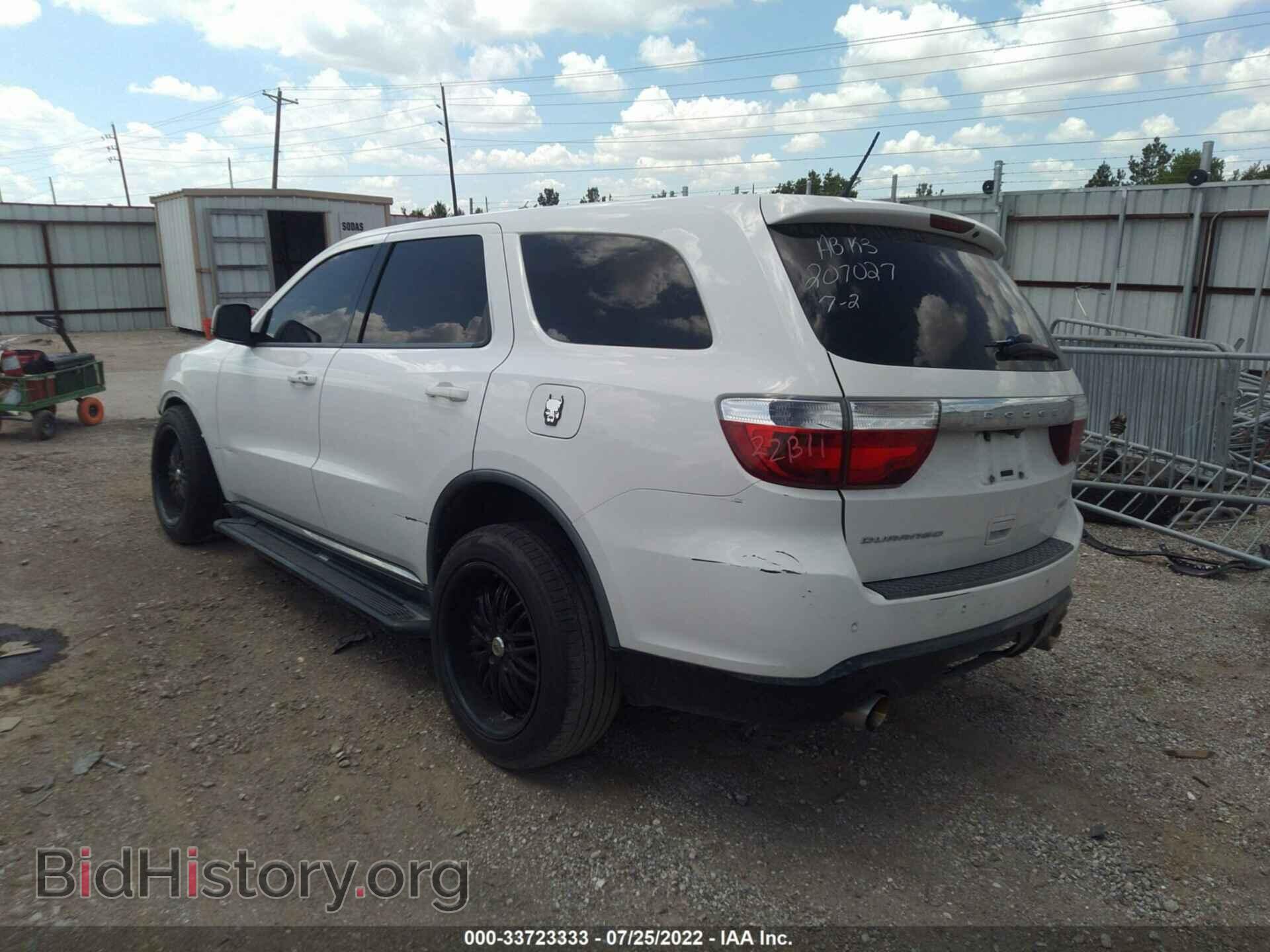 2012 DODGE DURANGO - VIN: 1C4RDHDG6CC110572 - Photo 3