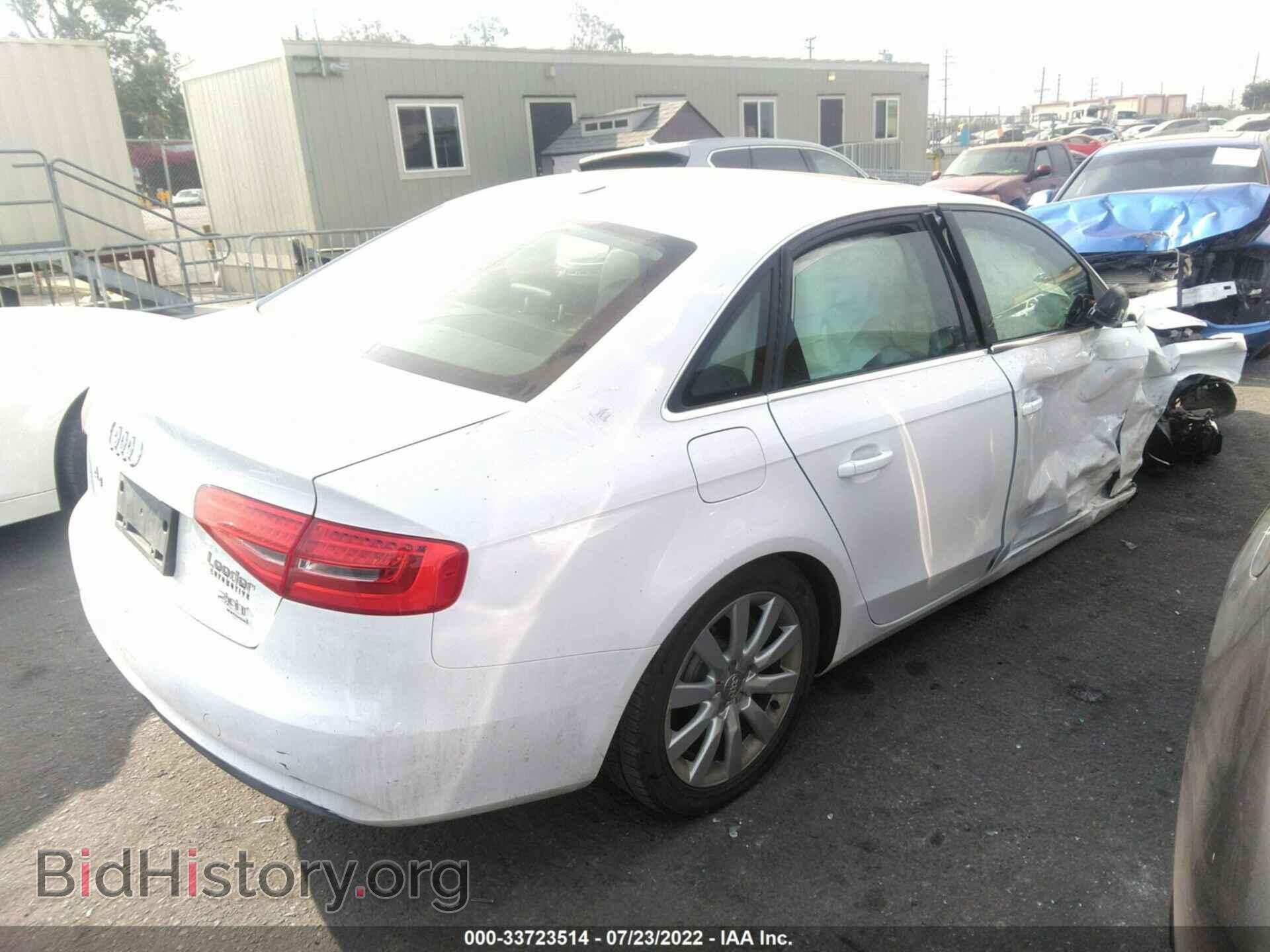 2013 AUDI A4 - VIN: WAUBFAFL4DA170714 - Фото 4