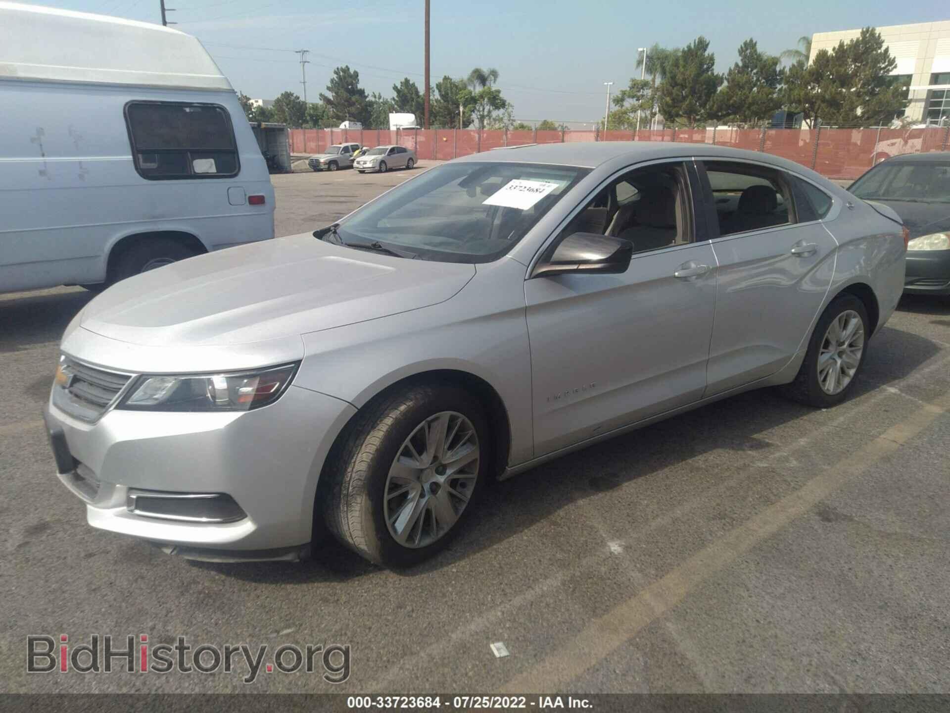 2017 CHEVROLET IMPALA - VIN: 2G11X5SA1H9137431 - Фото 2
