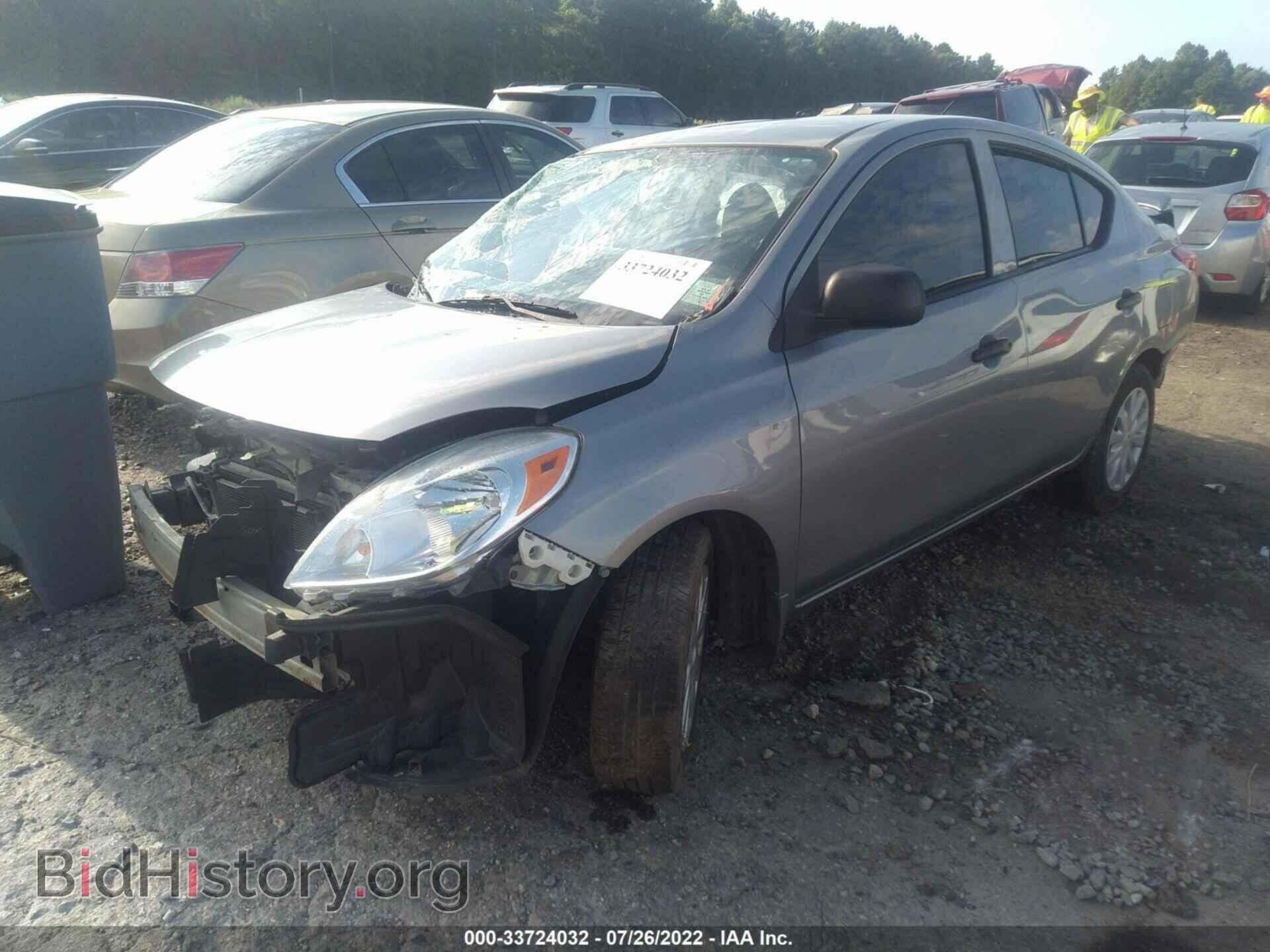 2014 NISSAN VERSA - VIN: 3N1CN7AP0EL872467 - Фото 2