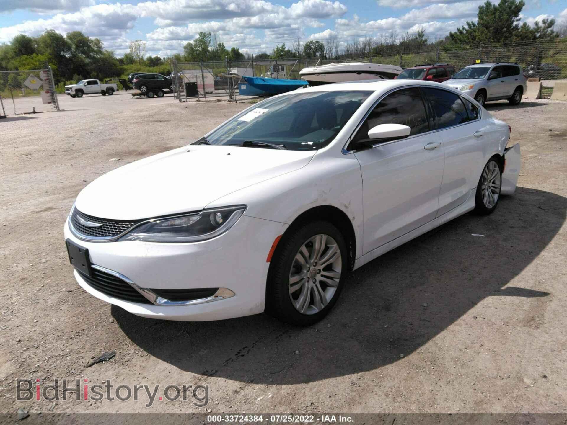 2015 CHRYSLER 200 - VIN: 1C3CCCABXFN605889 - Фото 2