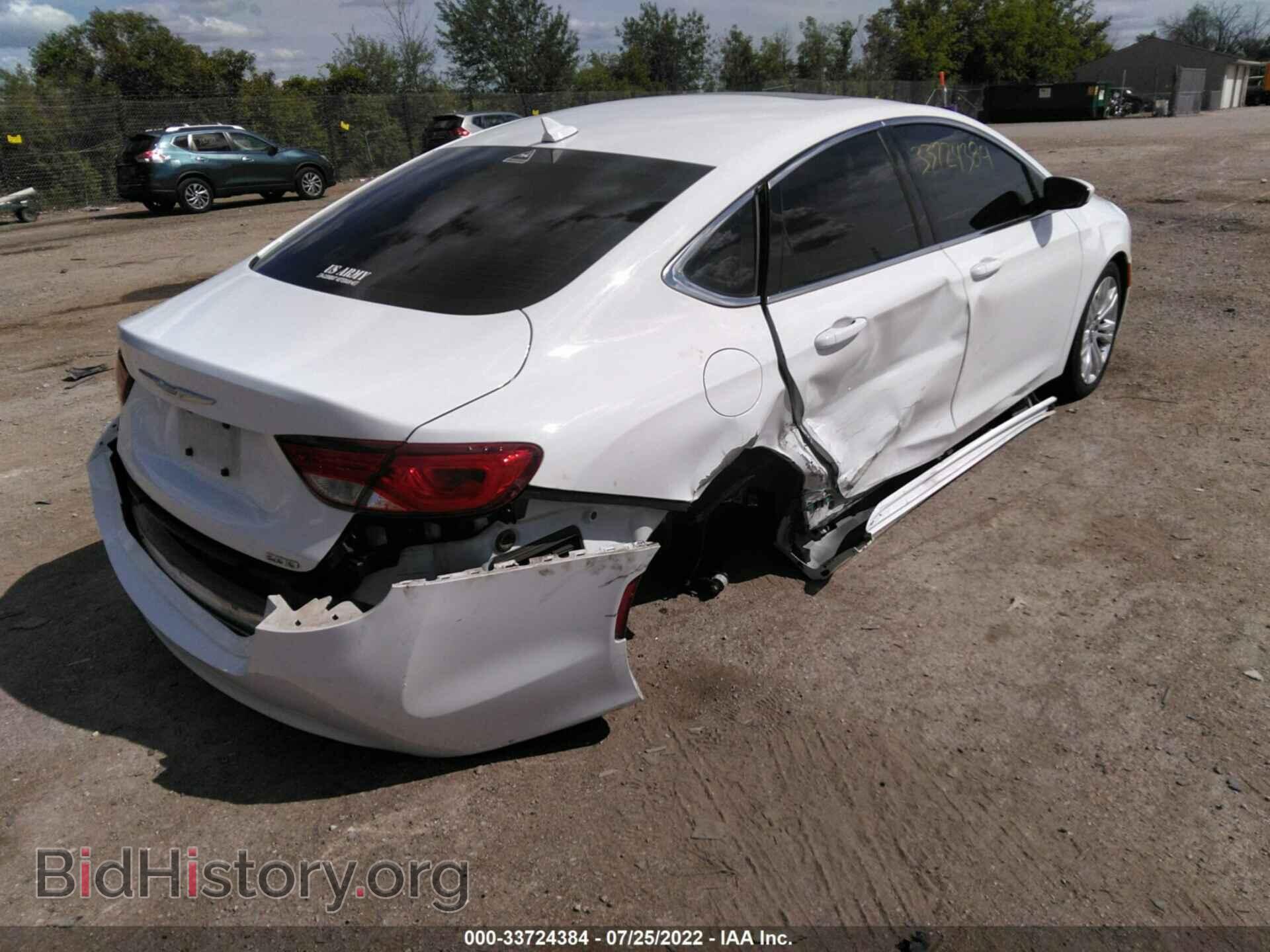 2015 CHRYSLER 200 - VIN: 1C3CCCABXFN605889 - Фото 4