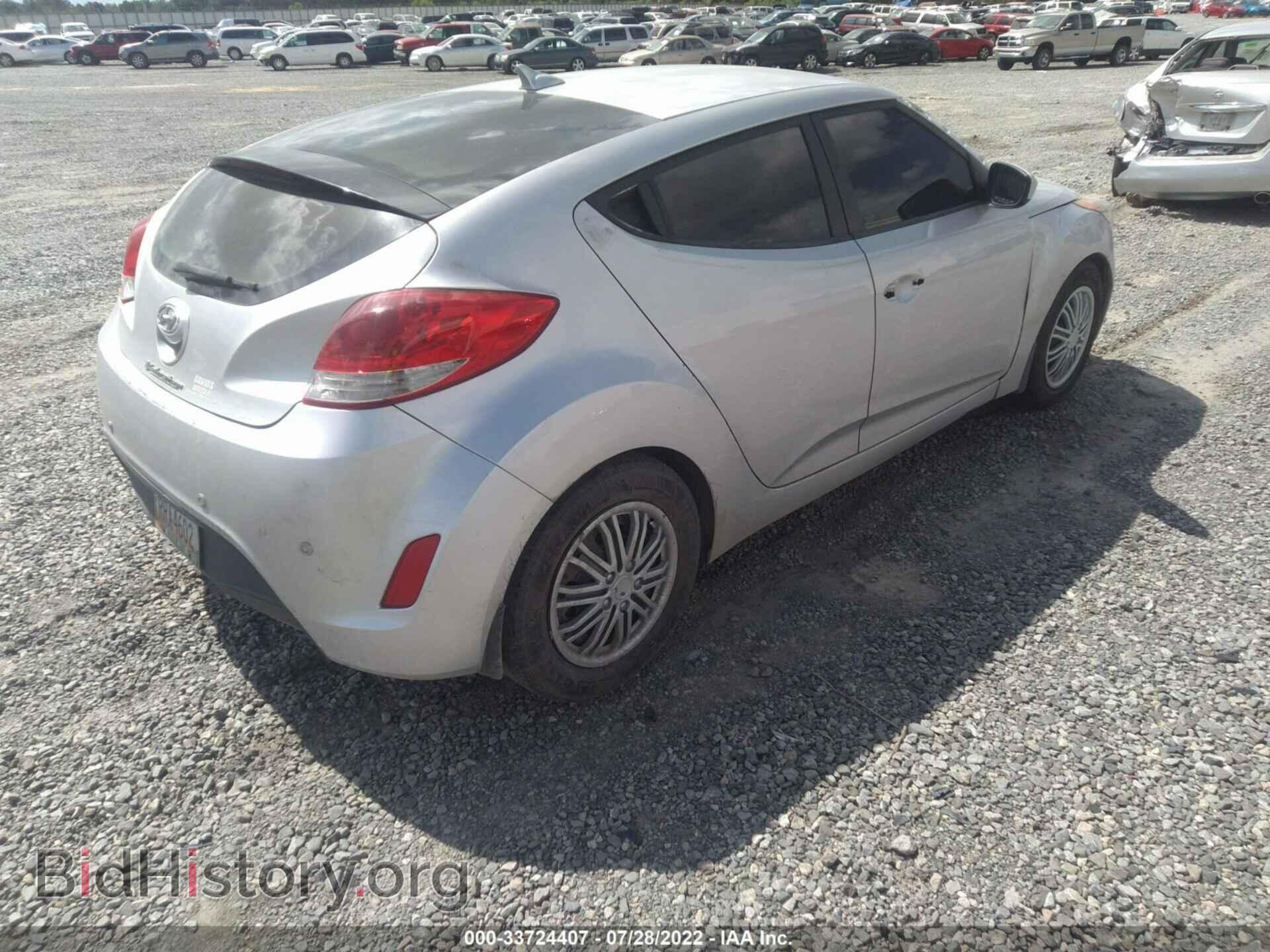 2012 HYUNDAI VELOSTER - VIN: KMHTC6AD1CU032263 - Фото 4