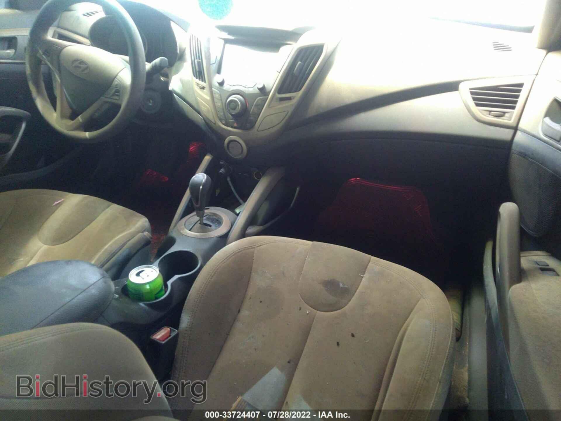 2012 HYUNDAI VELOSTER - VIN: KMHTC6AD1CU032263 - Фото 5