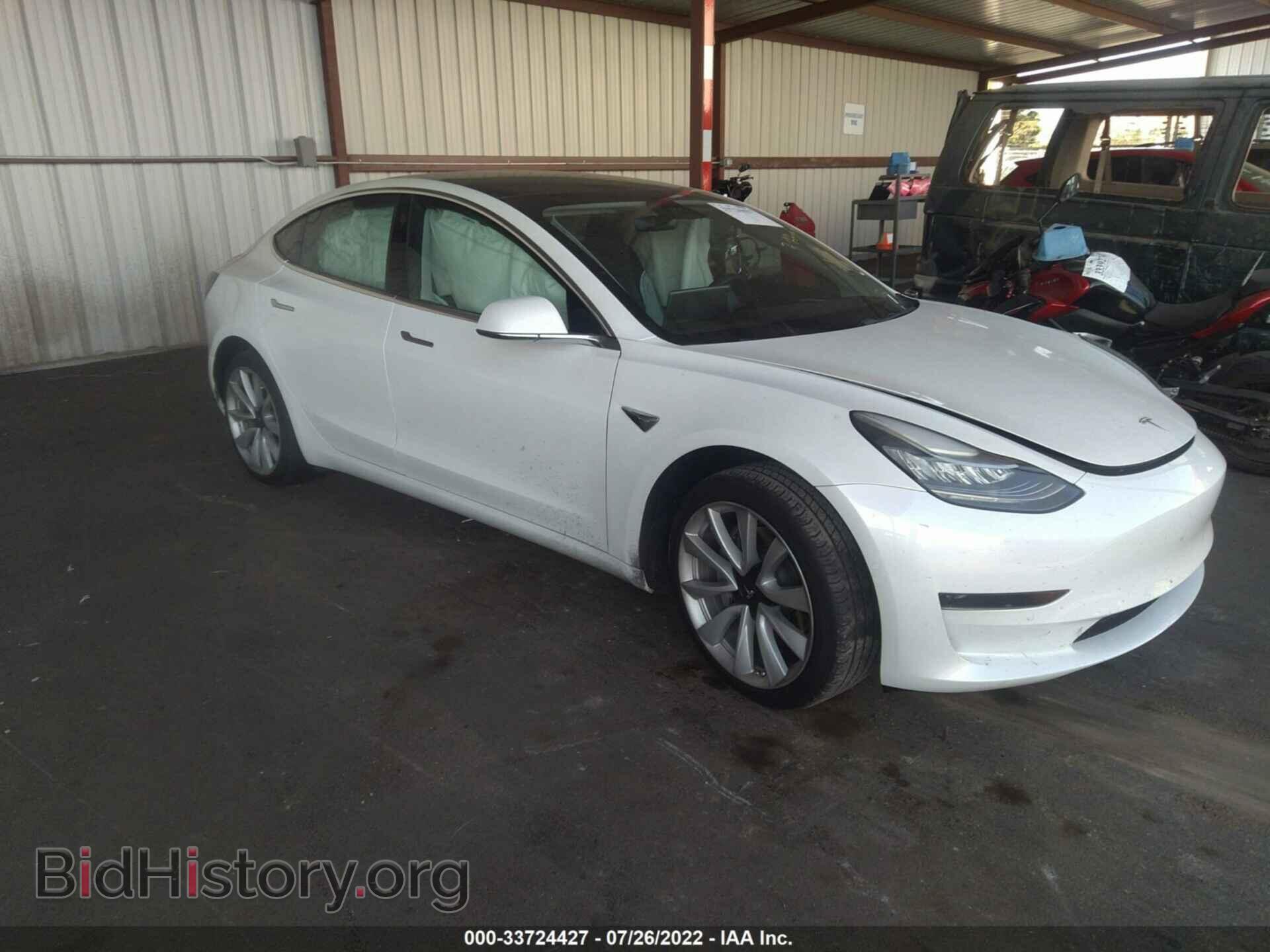 Photo 5YJ3E1EA2KF446659 - TESLA MODEL 3 2019