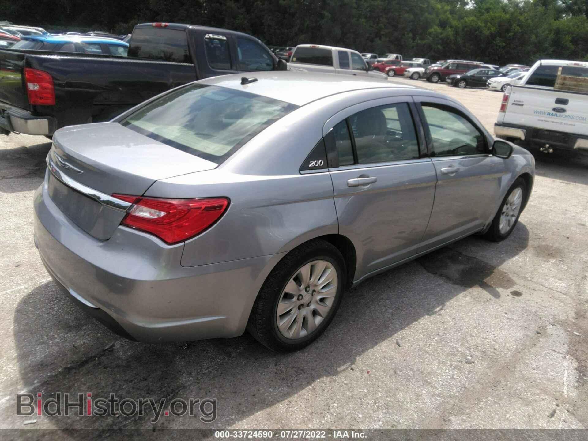 2013 CHRYSLER 200 - VIN: 1C3CCBAB2DN642202 - Photo 4