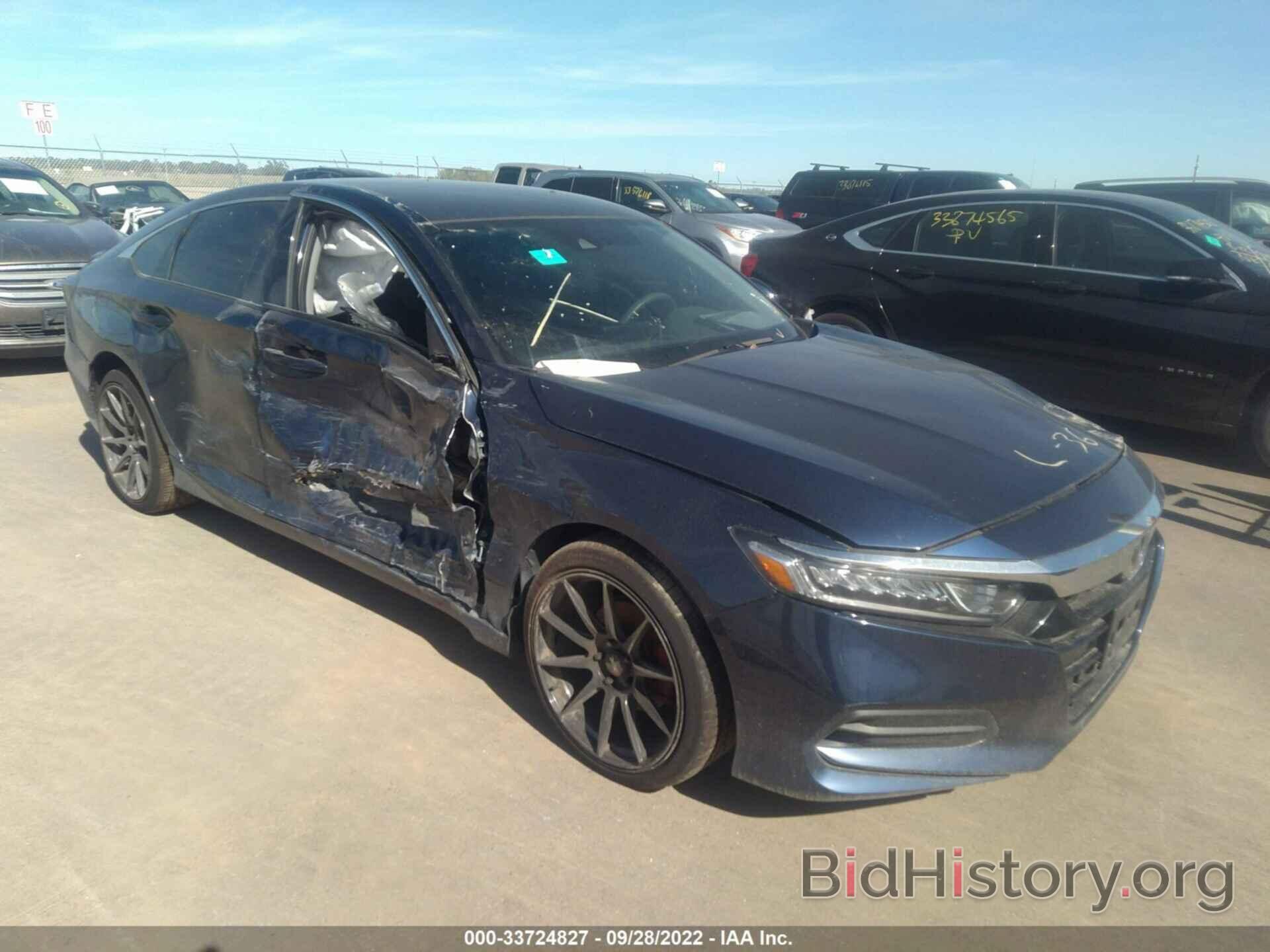 Photo 1HGCV1F12JA247487 - HONDA ACCORD SEDAN 2018