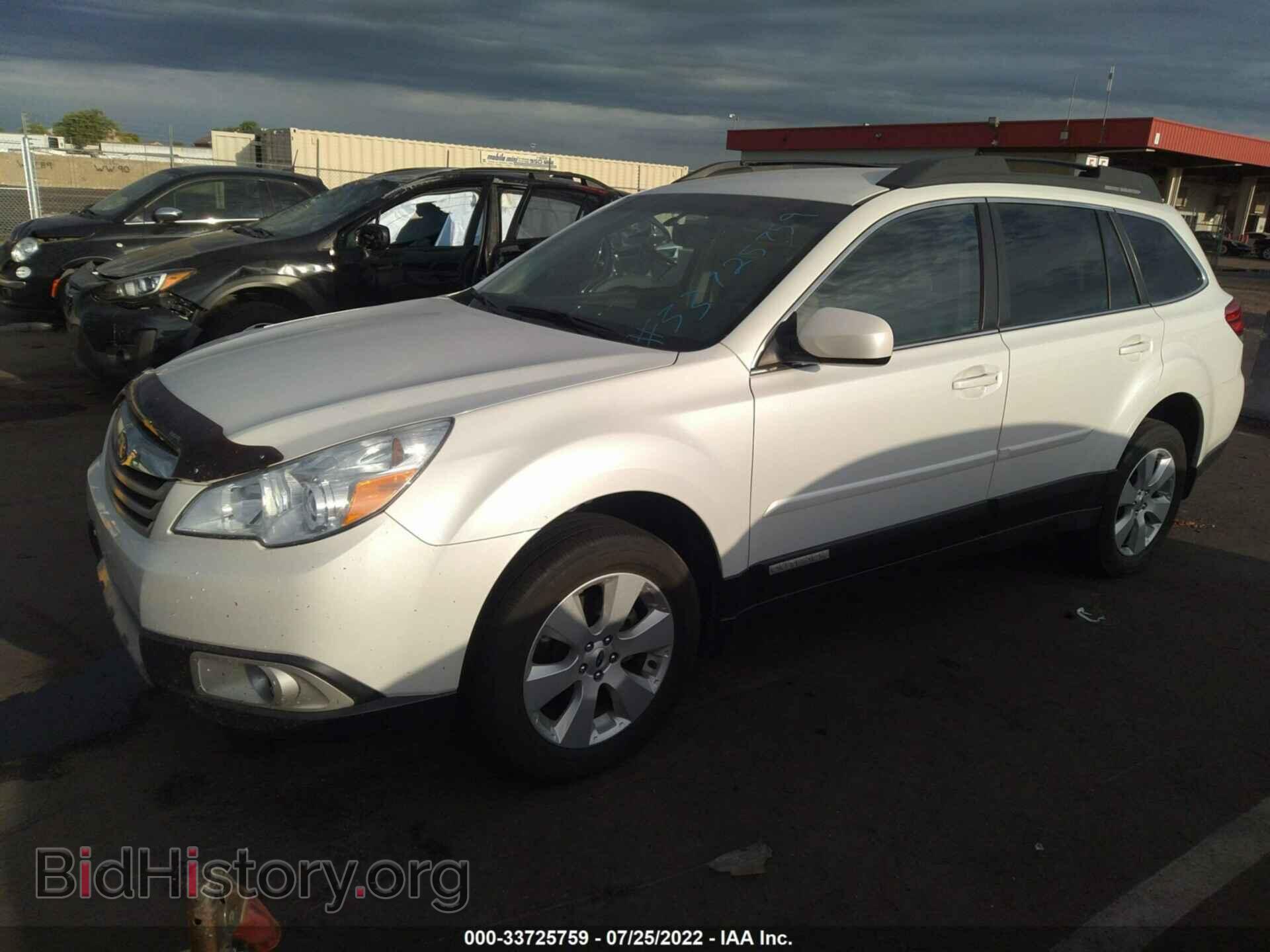 2012 SUBARU OUTBACK - VIN: 4S4BRBJC1C3201469 - Фото 2