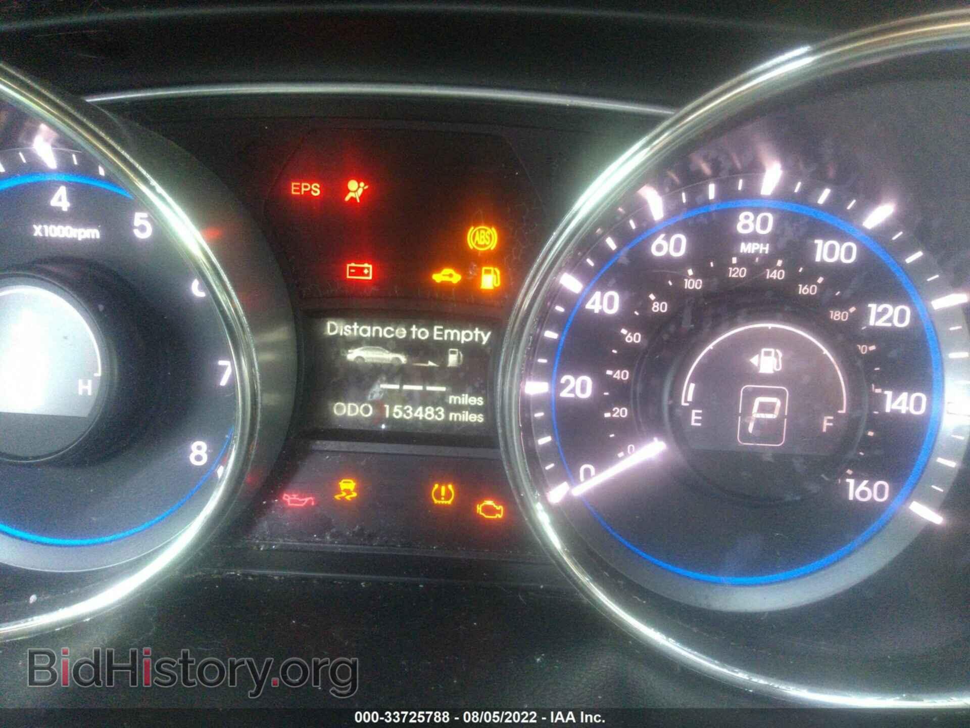2012 HYUNDAI SONATA - VIN: 5NPEC4AC2CH430357 - Фото 7