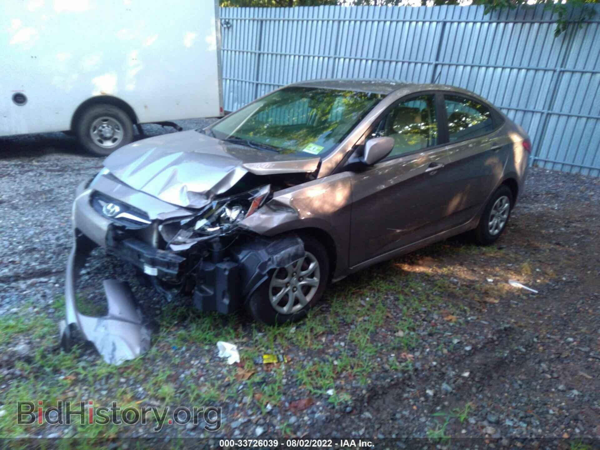 2013 HYUNDAI ACCENT - VIN: KMHCT4AE2DU586409 - Фото 2