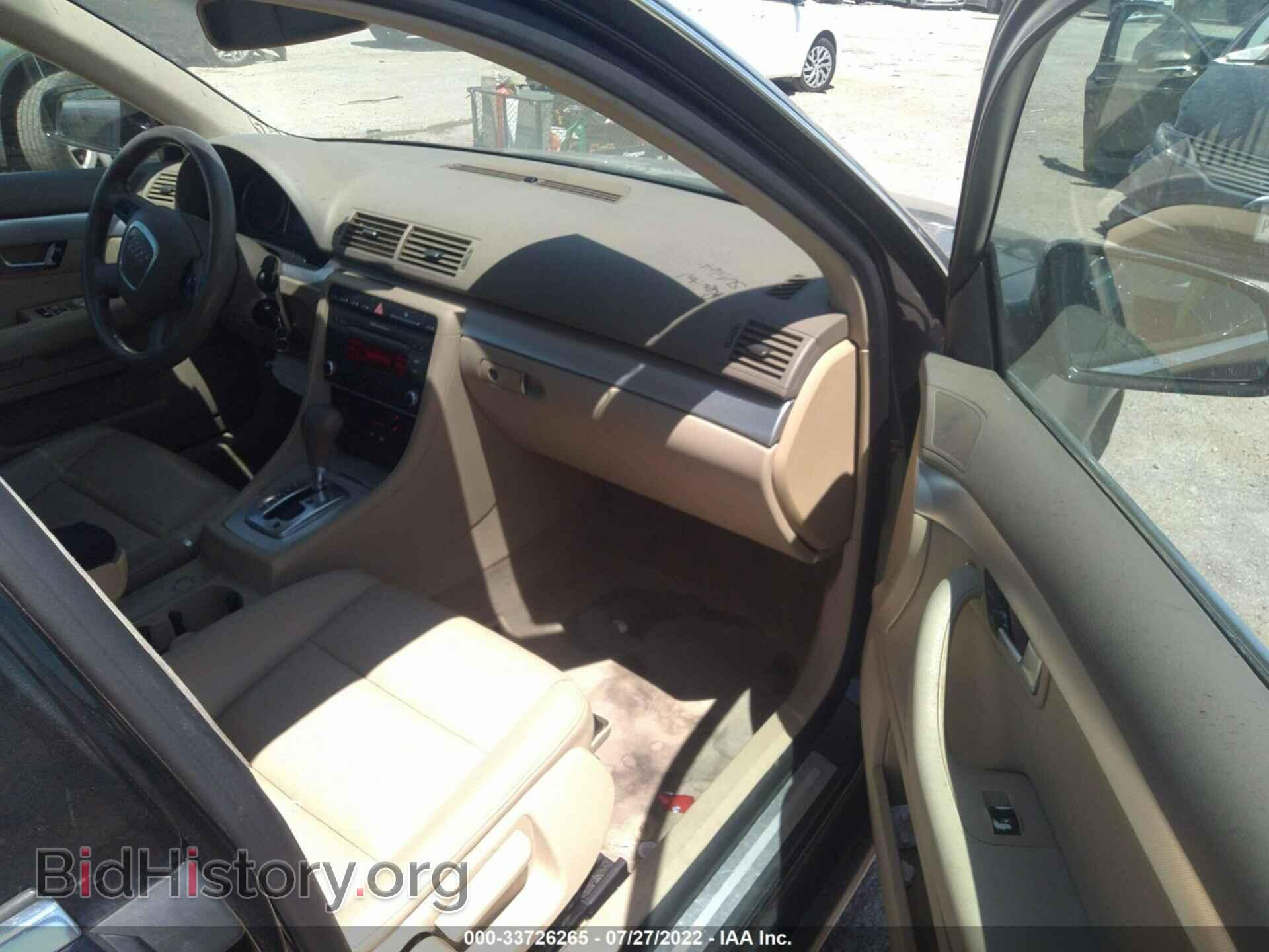 2007 AUDI A4 - VIN: WAUAF78E07A117199 - Фото 5