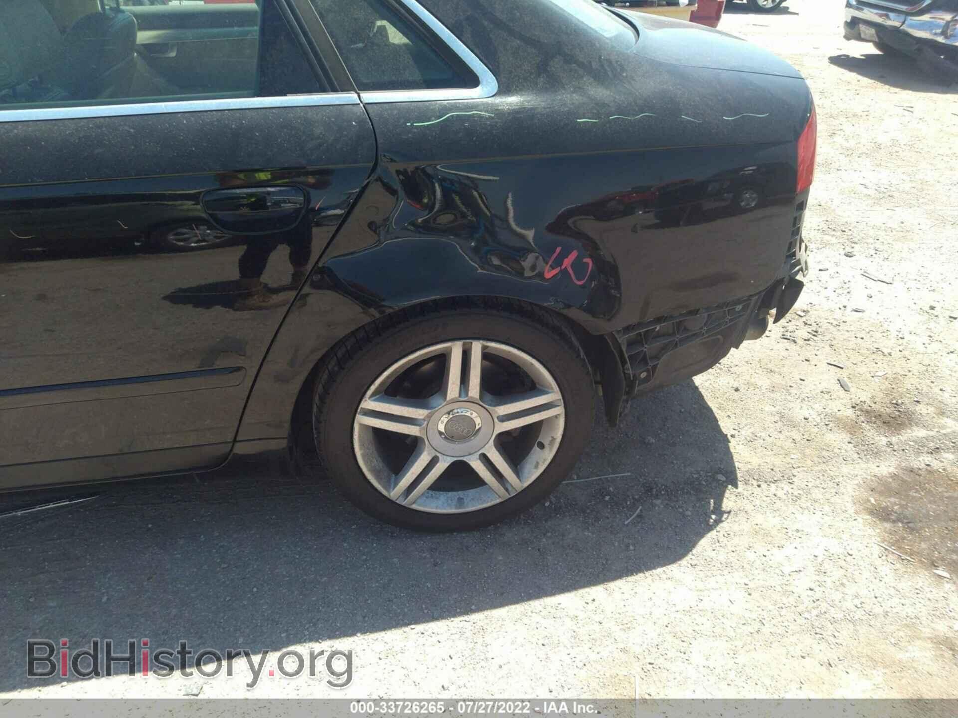 2007 AUDI A4 - VIN: WAUAF78E07A117199 - Фото 6