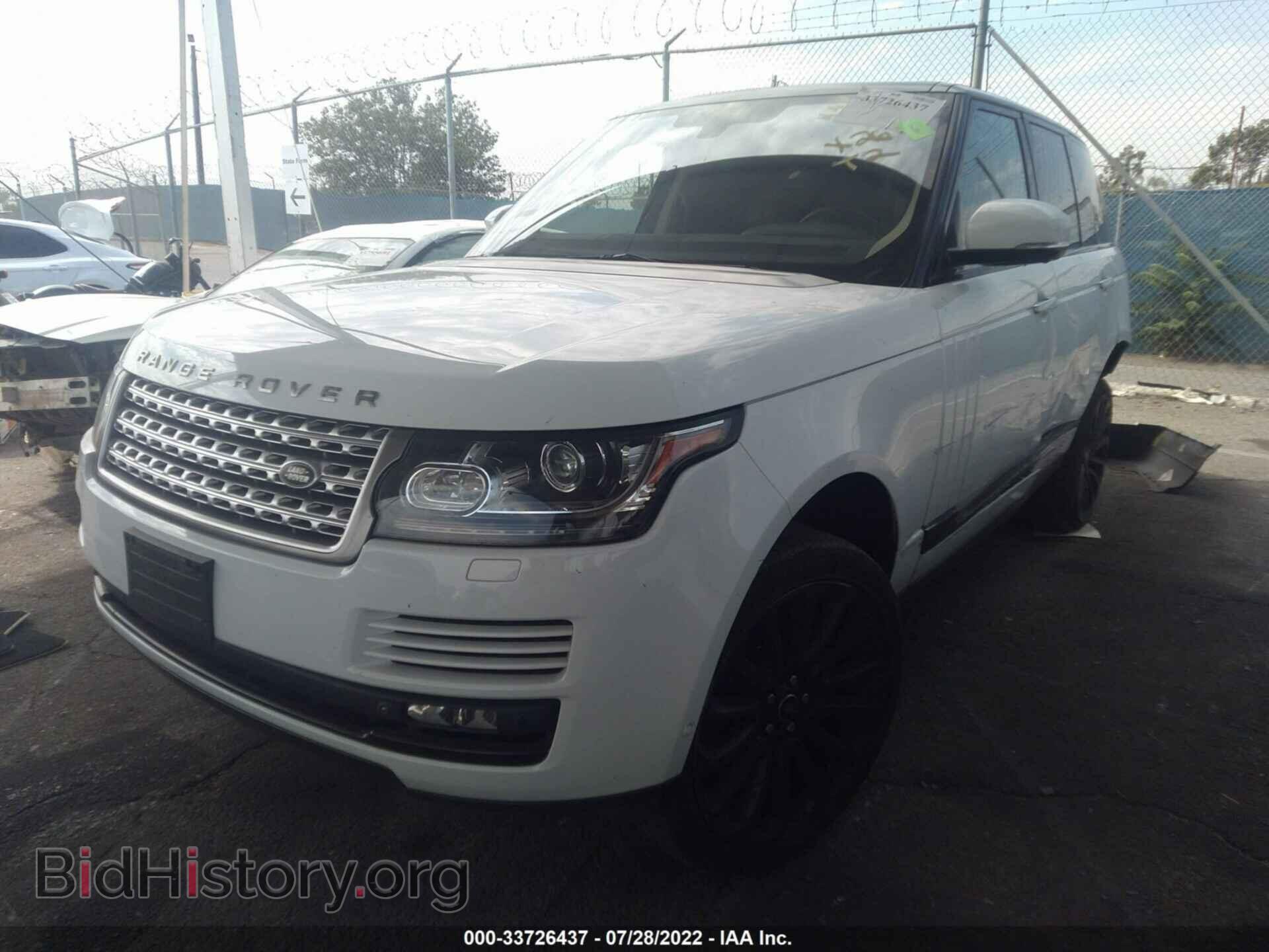 2014 LAND ROVER RANGE ROVER - VIN: SALGV2EF7EA127184 - Фото 2