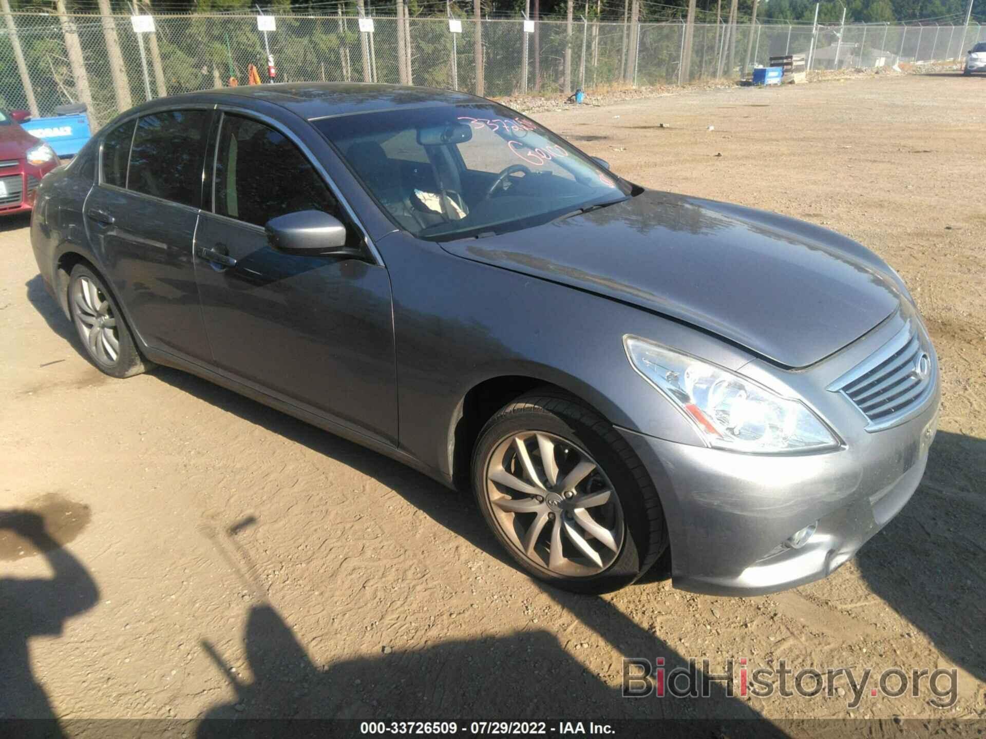 Фотография JN1CV6AP7DM302447 - INFINITI G37 SEDAN 2013