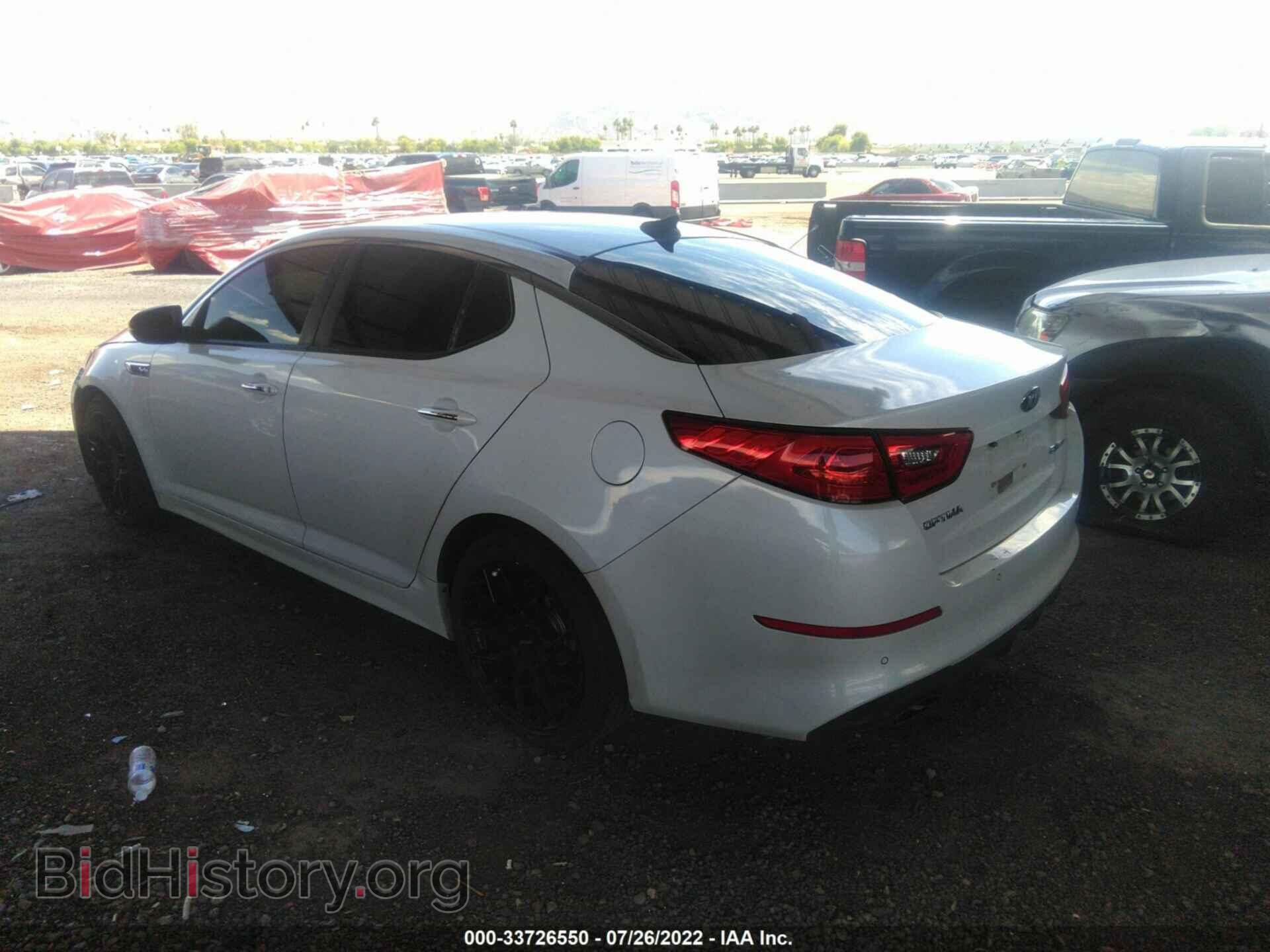 2014 KIA OPTIMA - VIN: 5XXGR4A69EG285253 - Фото 3