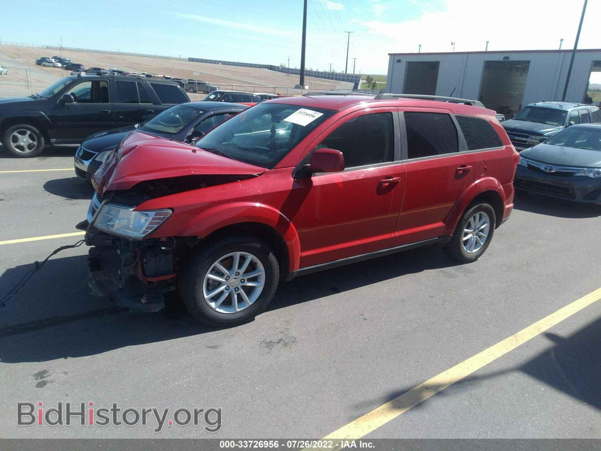 2016 DODGE JOURNEY - VIN: 3C4PDCBB7GT202043 - Фото 2