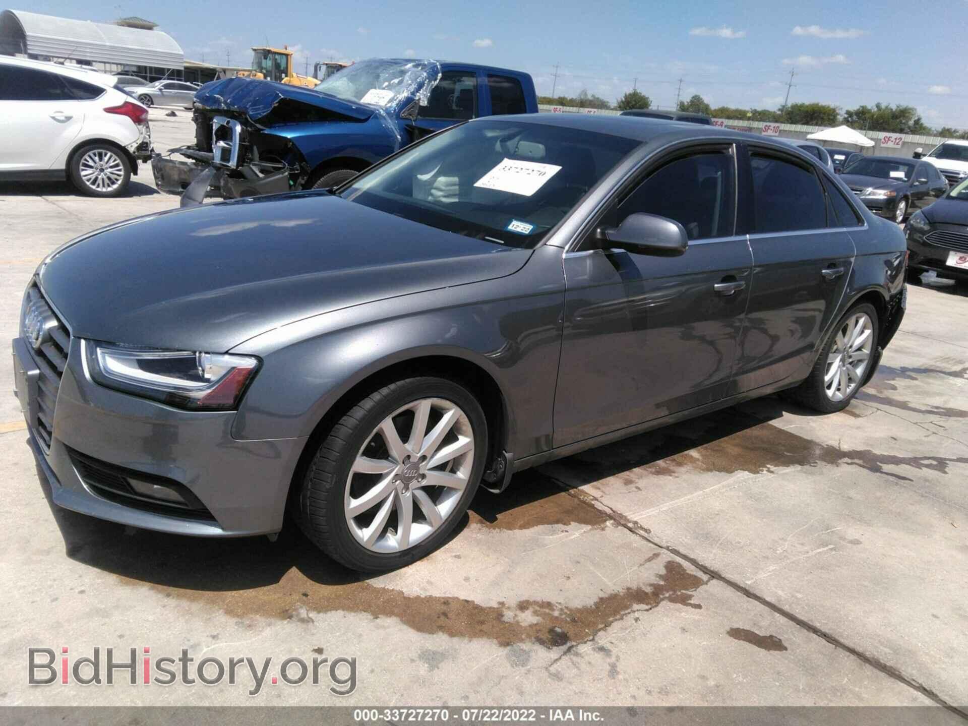 2013 AUDI A4 - VIN: WAUFFAFL5DN049149 - Фото 2
