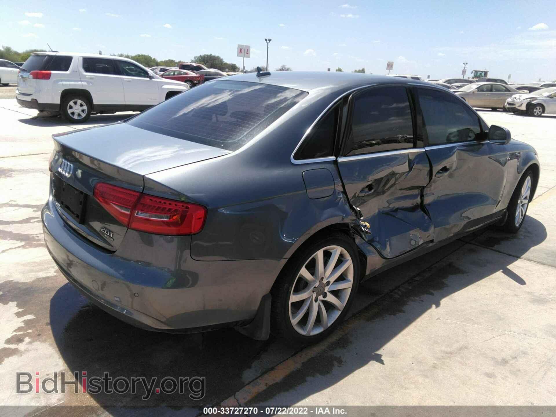 2013 AUDI A4 - VIN: WAUFFAFL5DN049149 - Фото 4