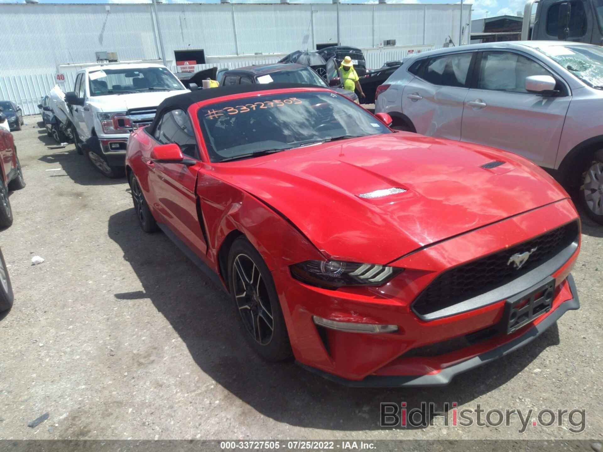 Photo 1FATP8UH2L5101450 - FORD MUSTANG 2020